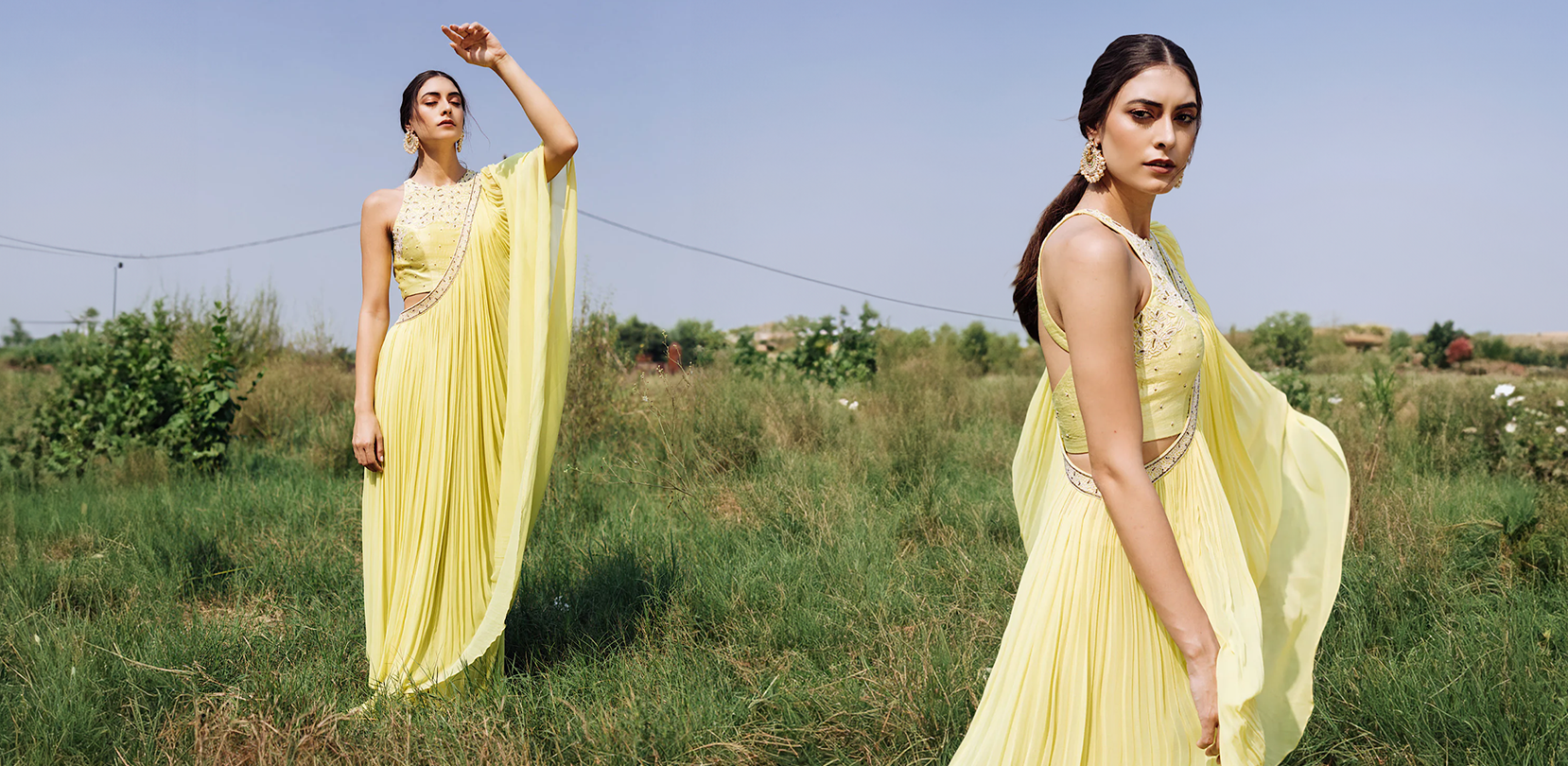 Glamorous Party Wear Line: Unveiling Nidhika Shekhar's Wedding Sarees For Women