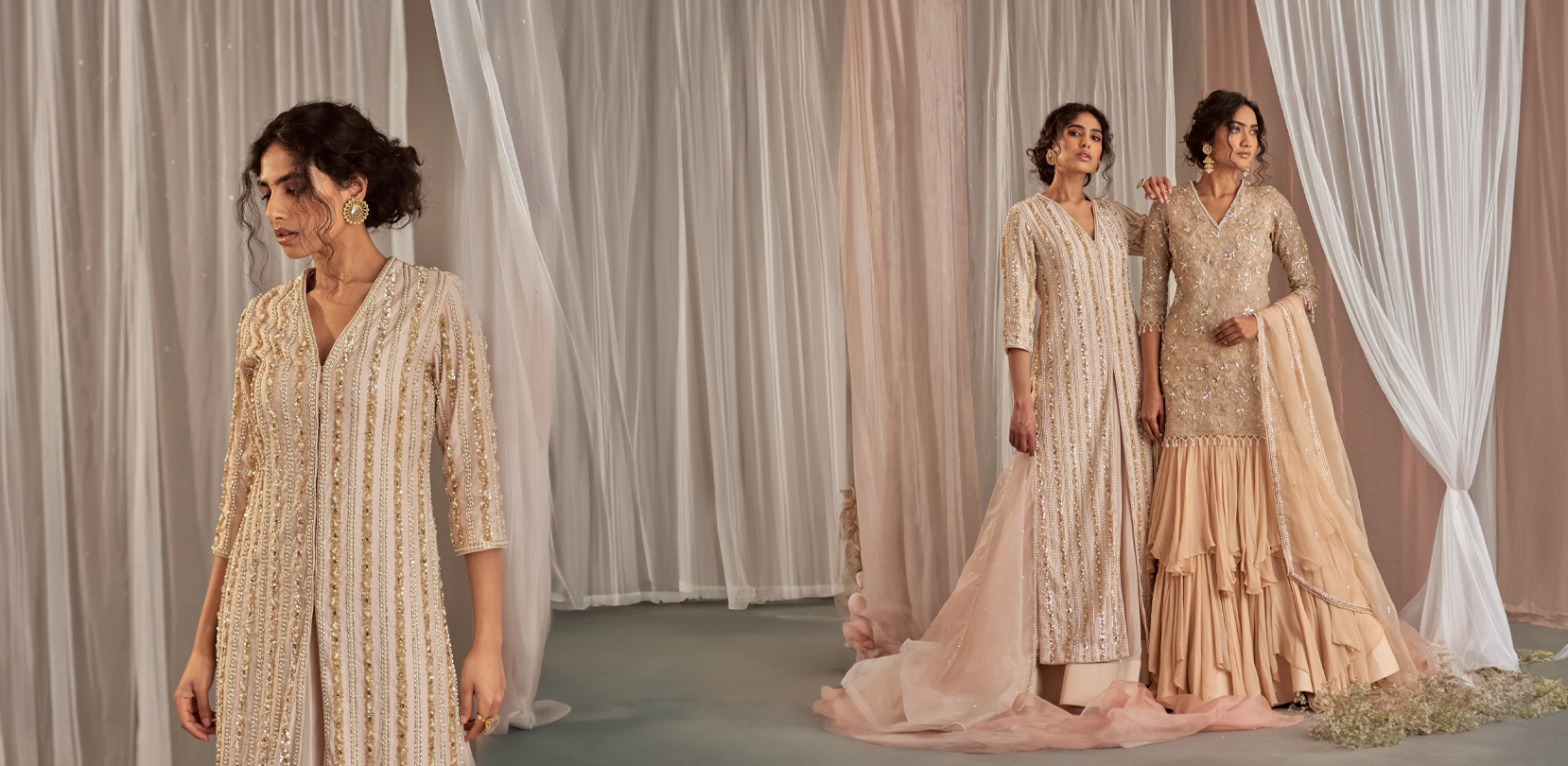 Celebrate Your Wedding Day with Nidhika Shekhar's Designer Bridal Lehengas