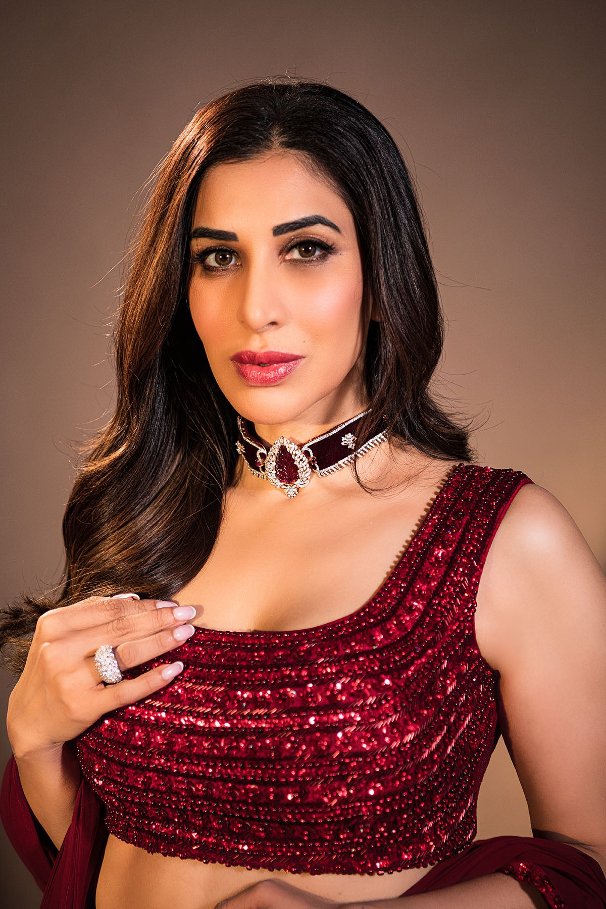 Sofia In Jalsa Saree Set