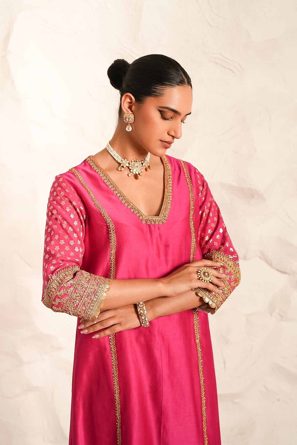 Kesar Gul Kurta Set