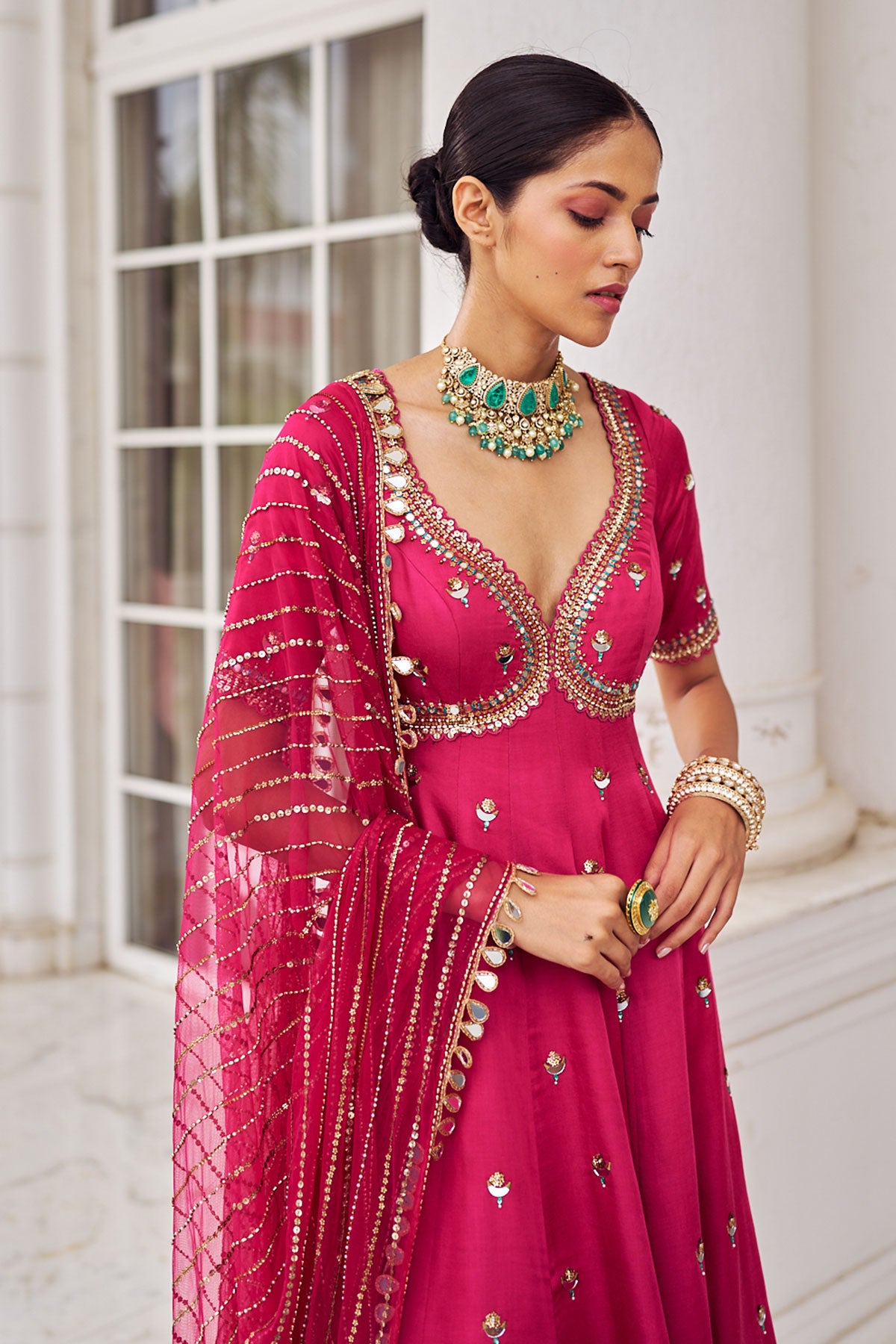 Ashi Khanna In Gulabi E Umang Anarkali