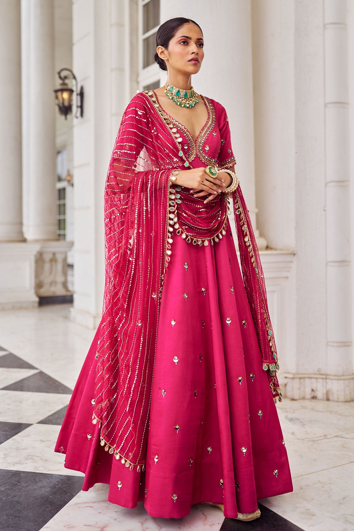 Ashi Khanna In Gulabi E Umang Anarkali