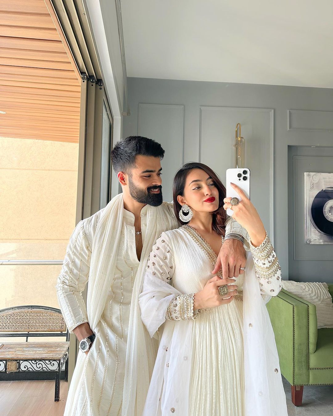 Ivory Embroidery Kurta
