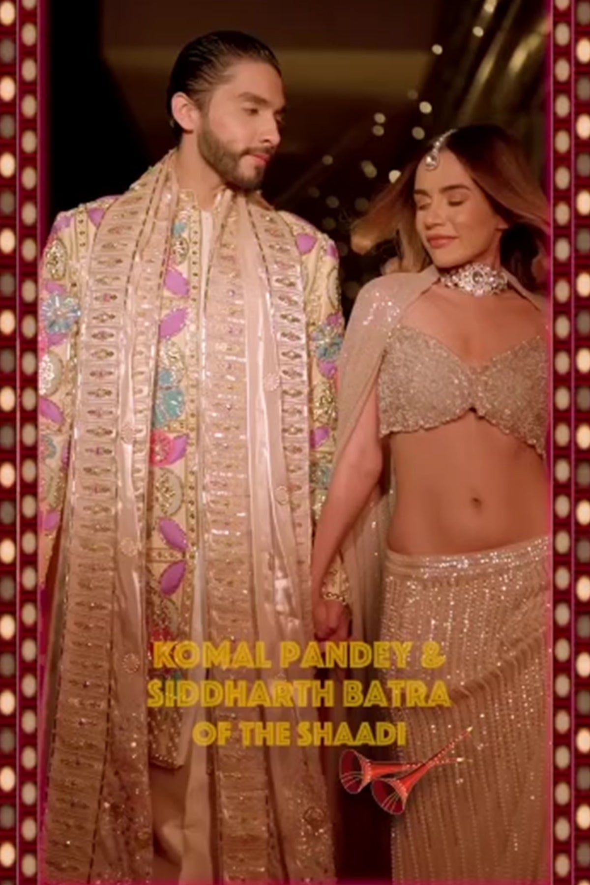 Komal Pandey in Ujwal Utsaav Lehenga Set