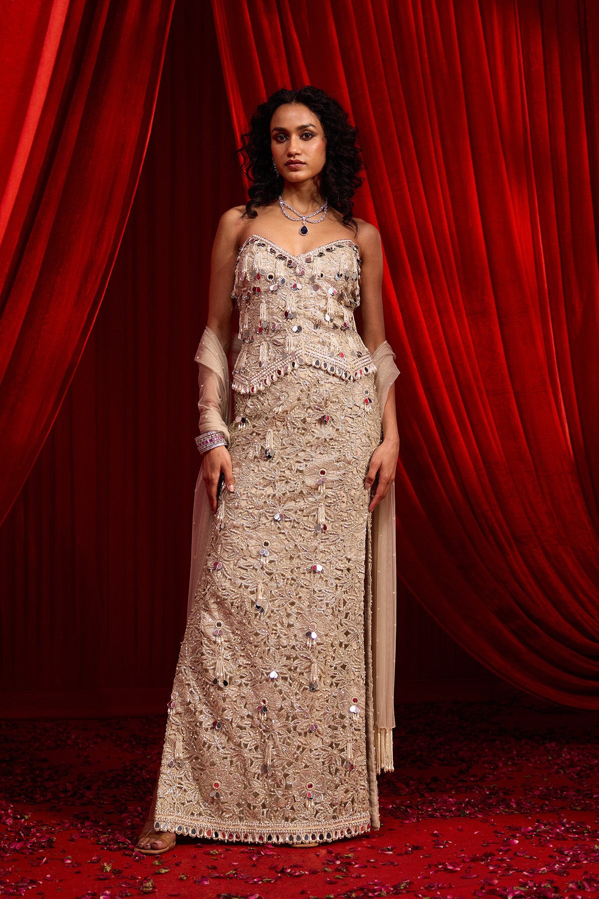 JHILMIL IKTAR LEHNGA SET