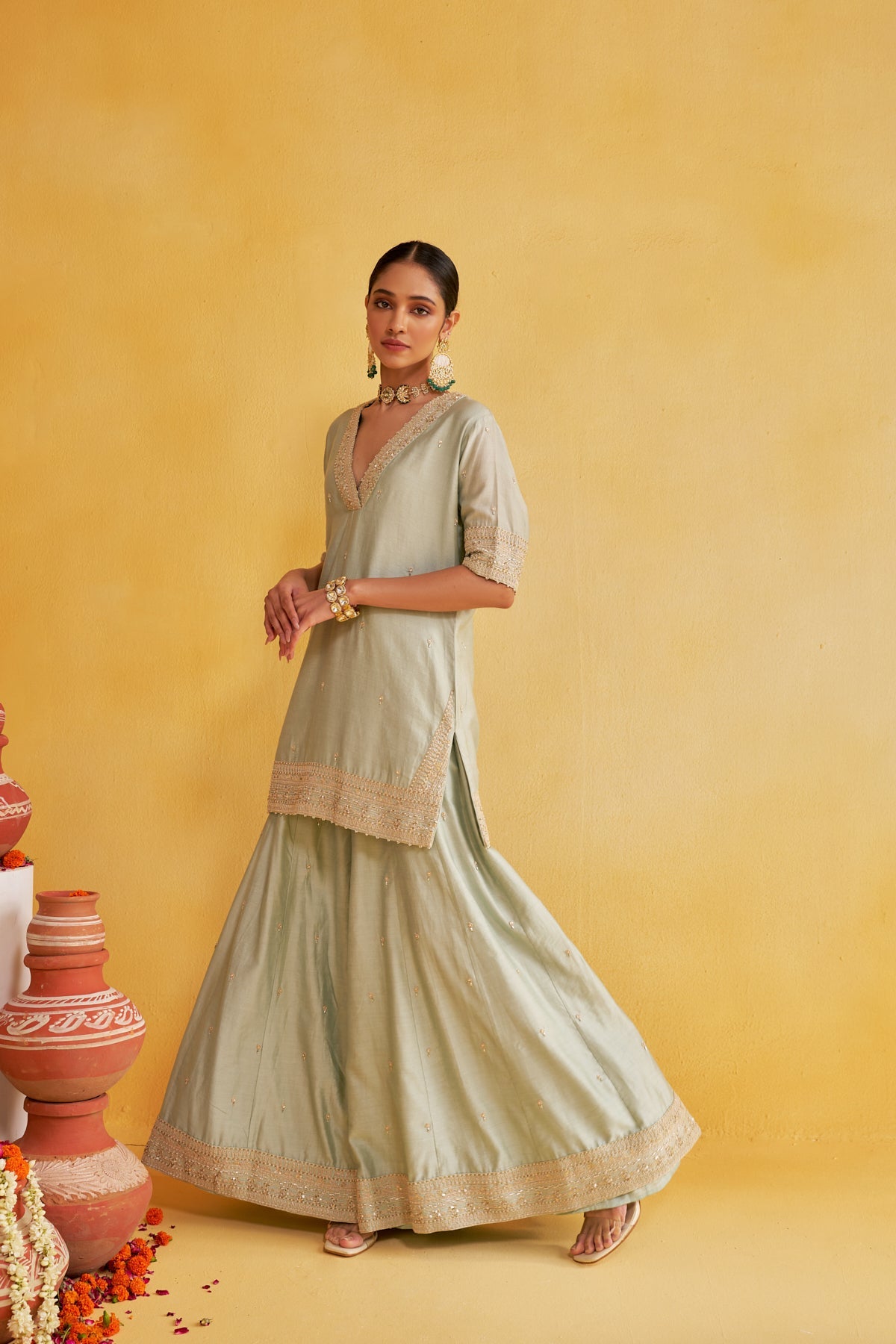 SHUBH UTSAV SHARARA SET