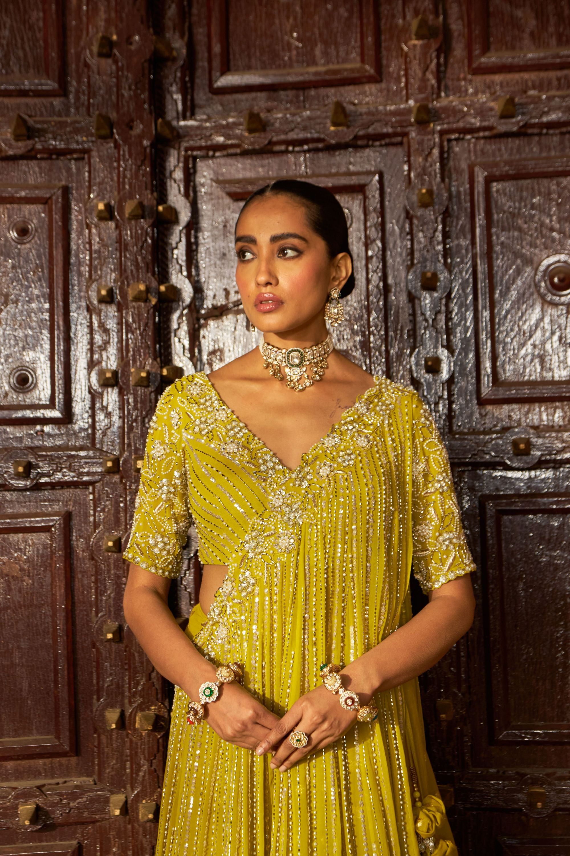 JASHNAA-E-BAHAAR LEHENGA SET