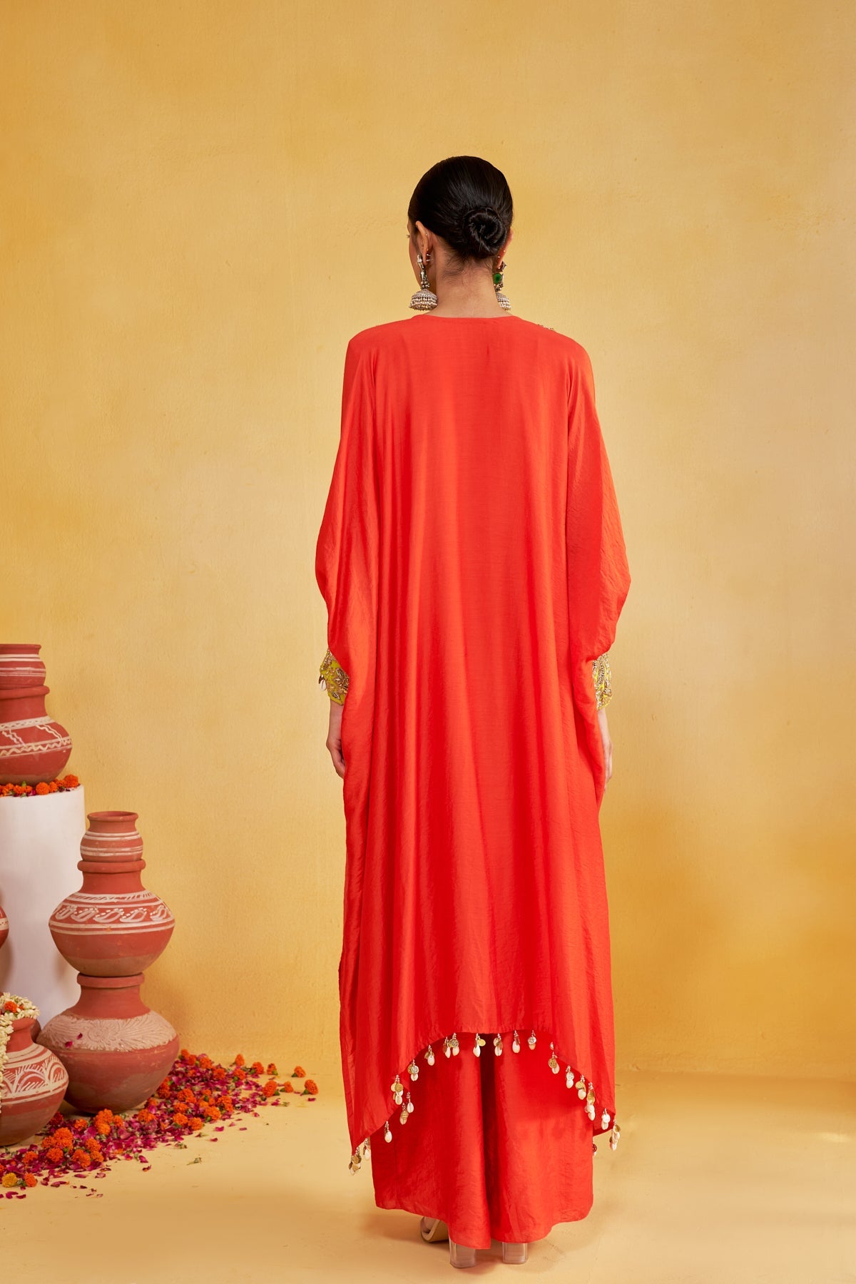 KESARI KAFTAN SET