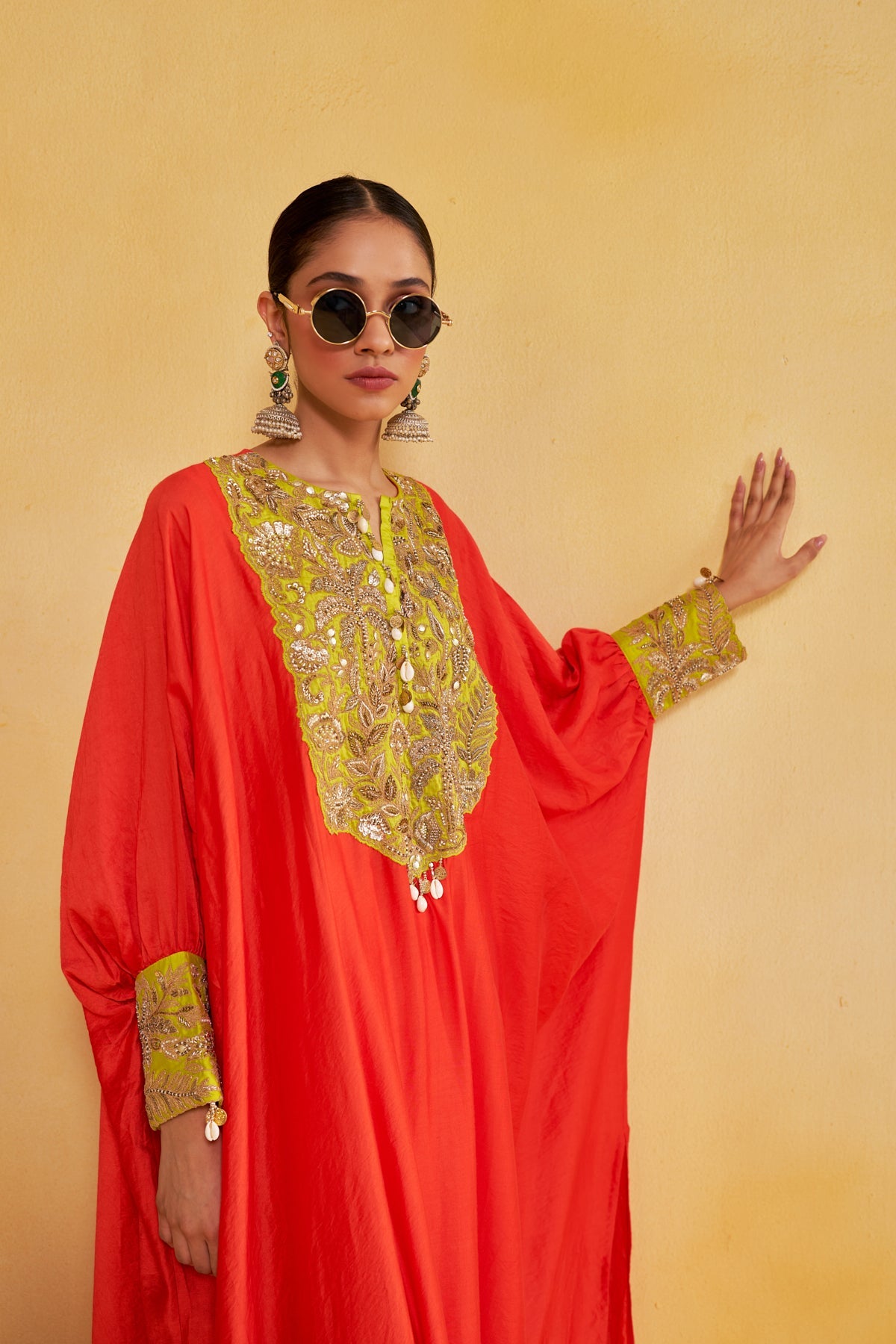 KESARI KAFTAN SET