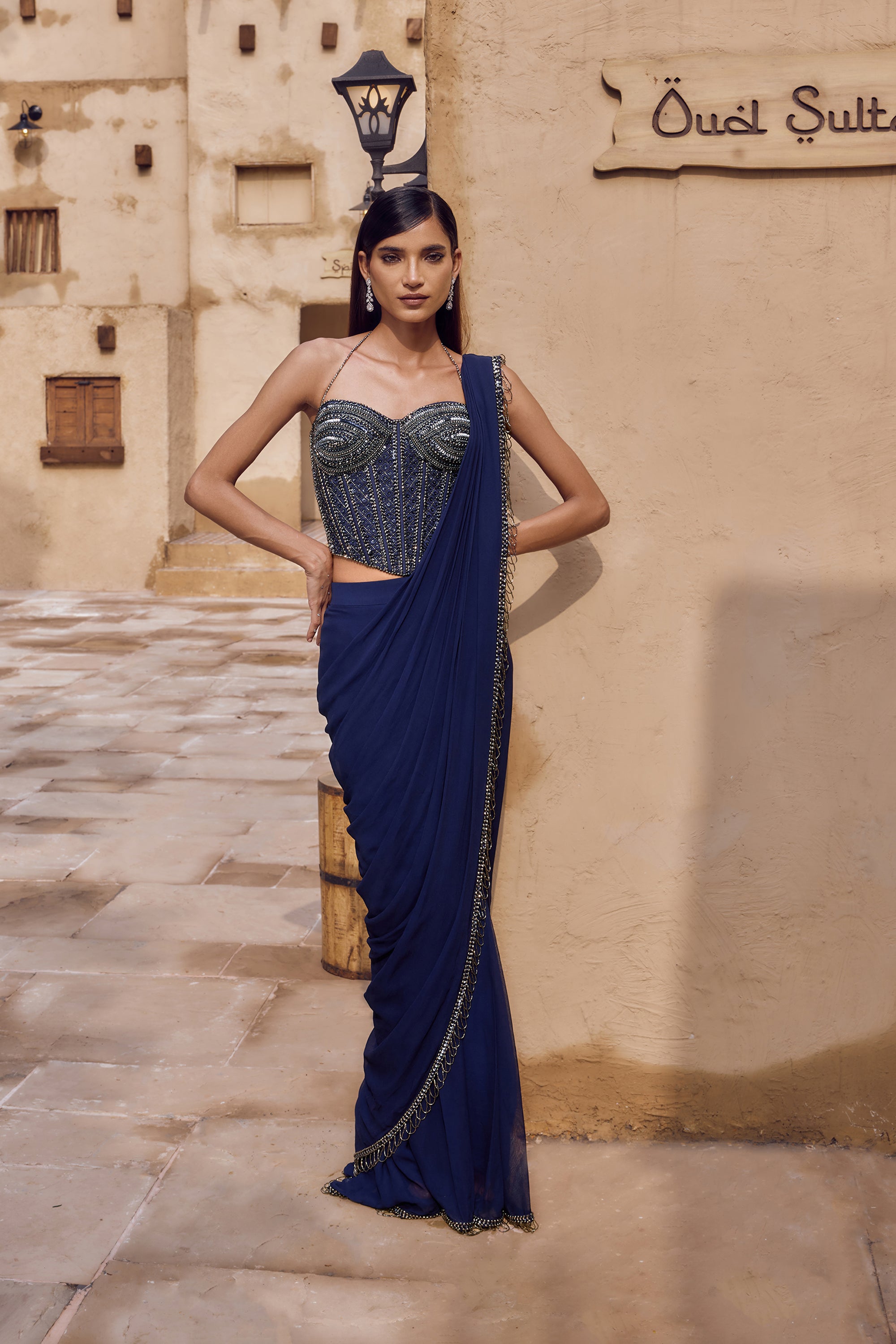 RATNANEEL CORSET SAREE