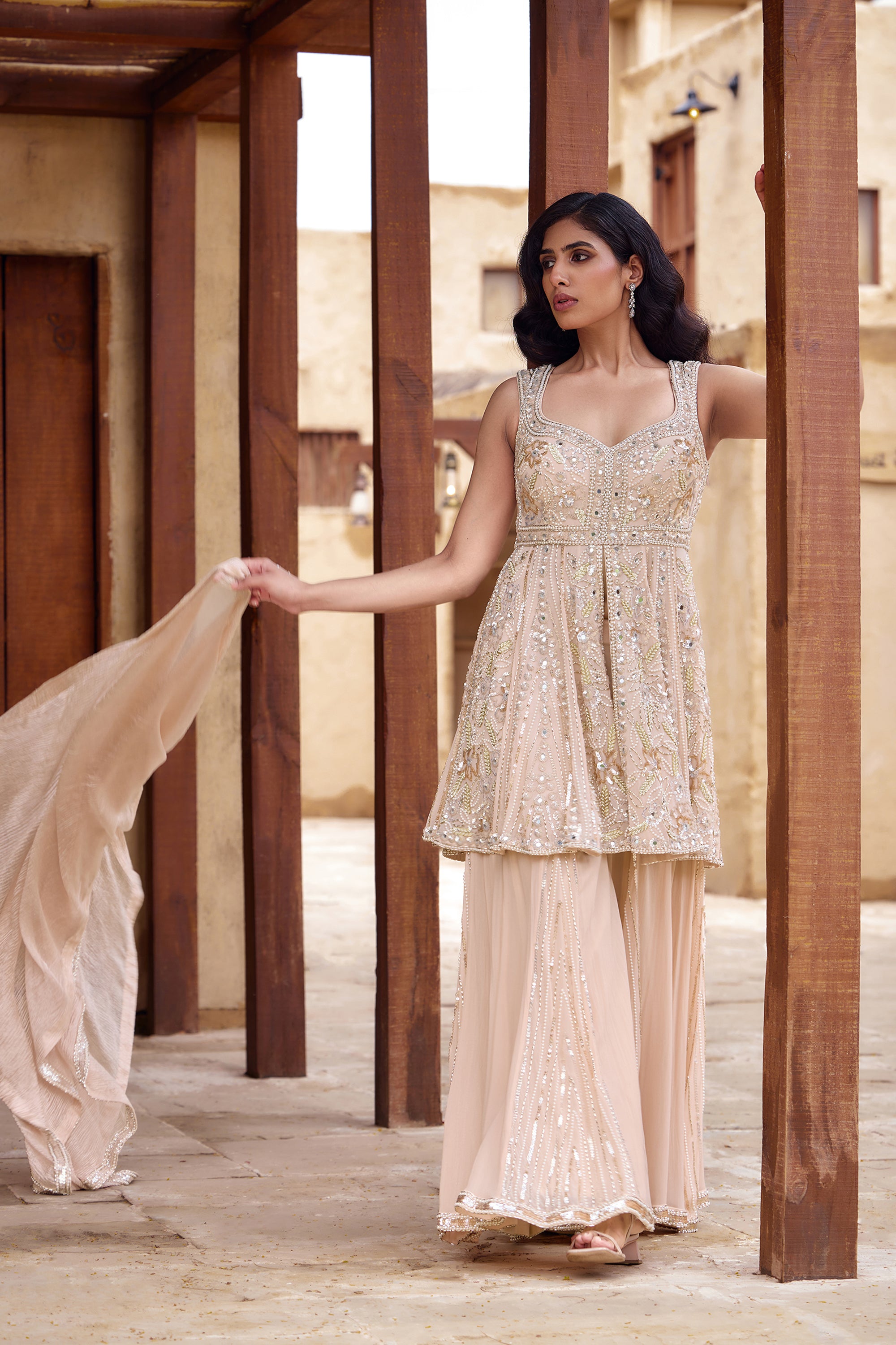 MRINALINI SHARARA SET