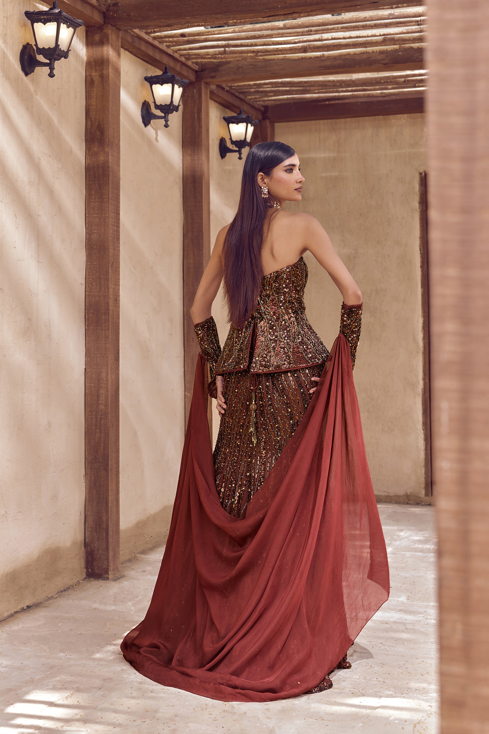 KANSYA NOOR CORSET LEHENGA