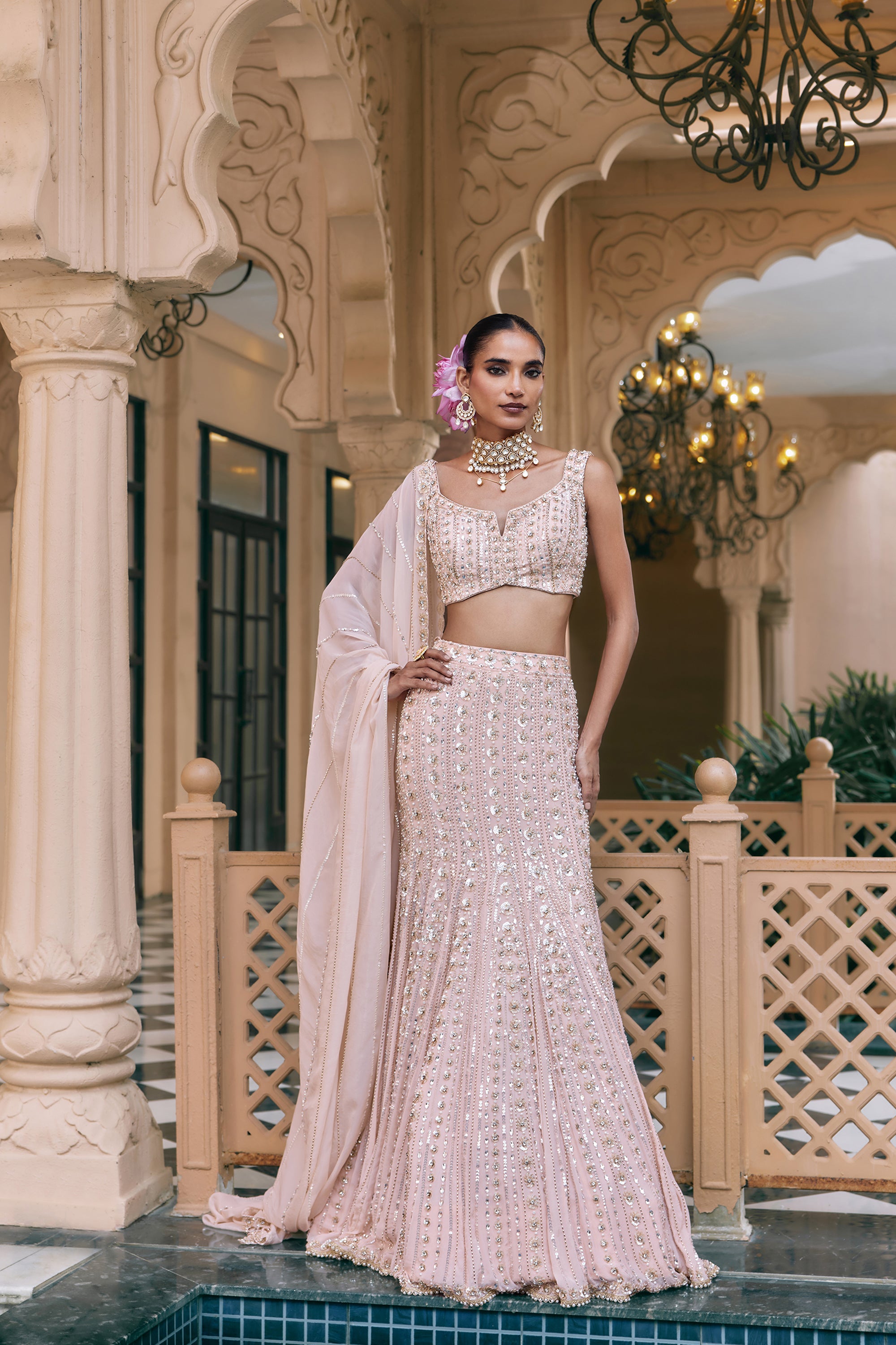 GUL KAMALUTSAV LEHENGA SET