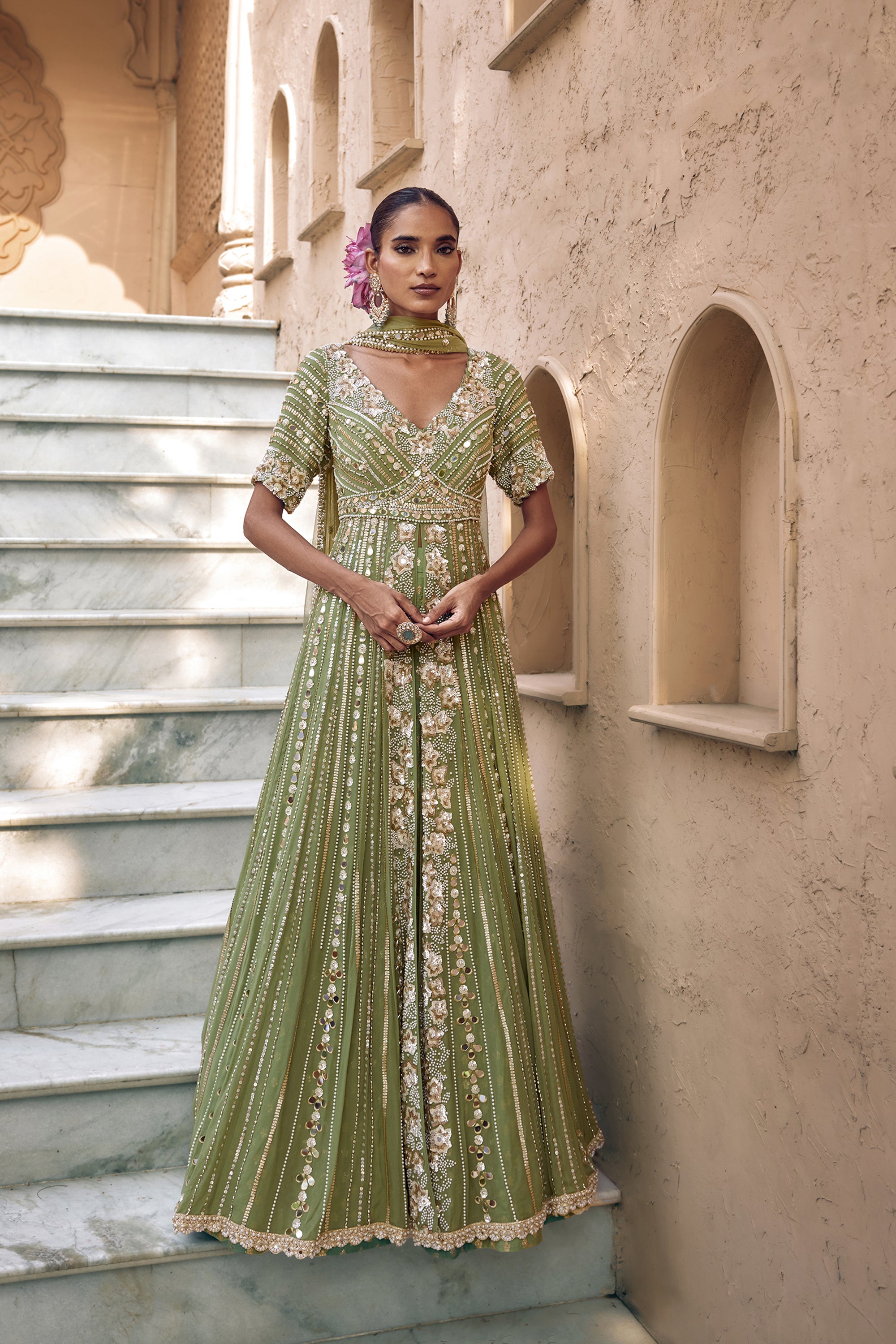 PADMA NOOR ANARKALI LEHENGA