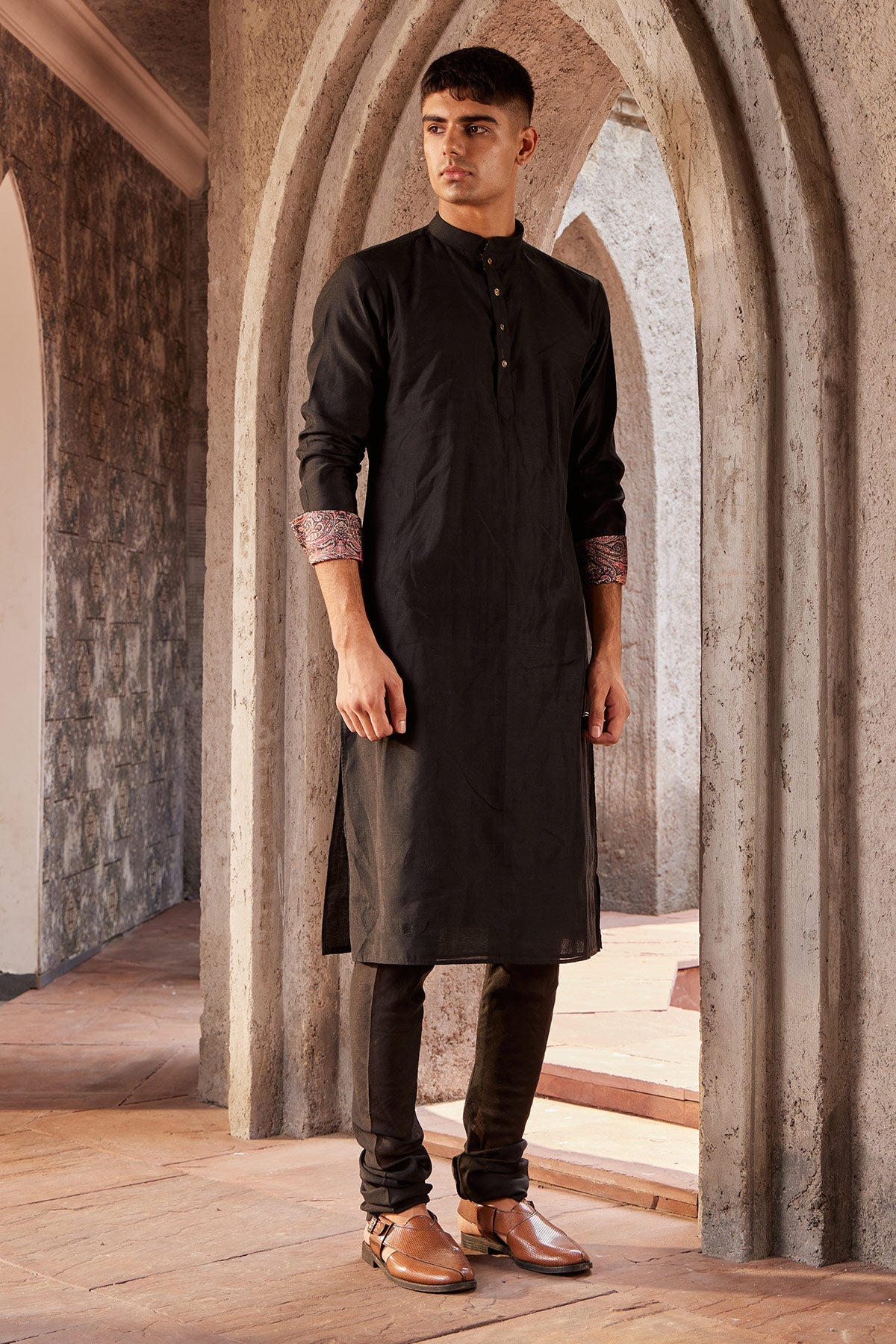 Black Kurta Set
