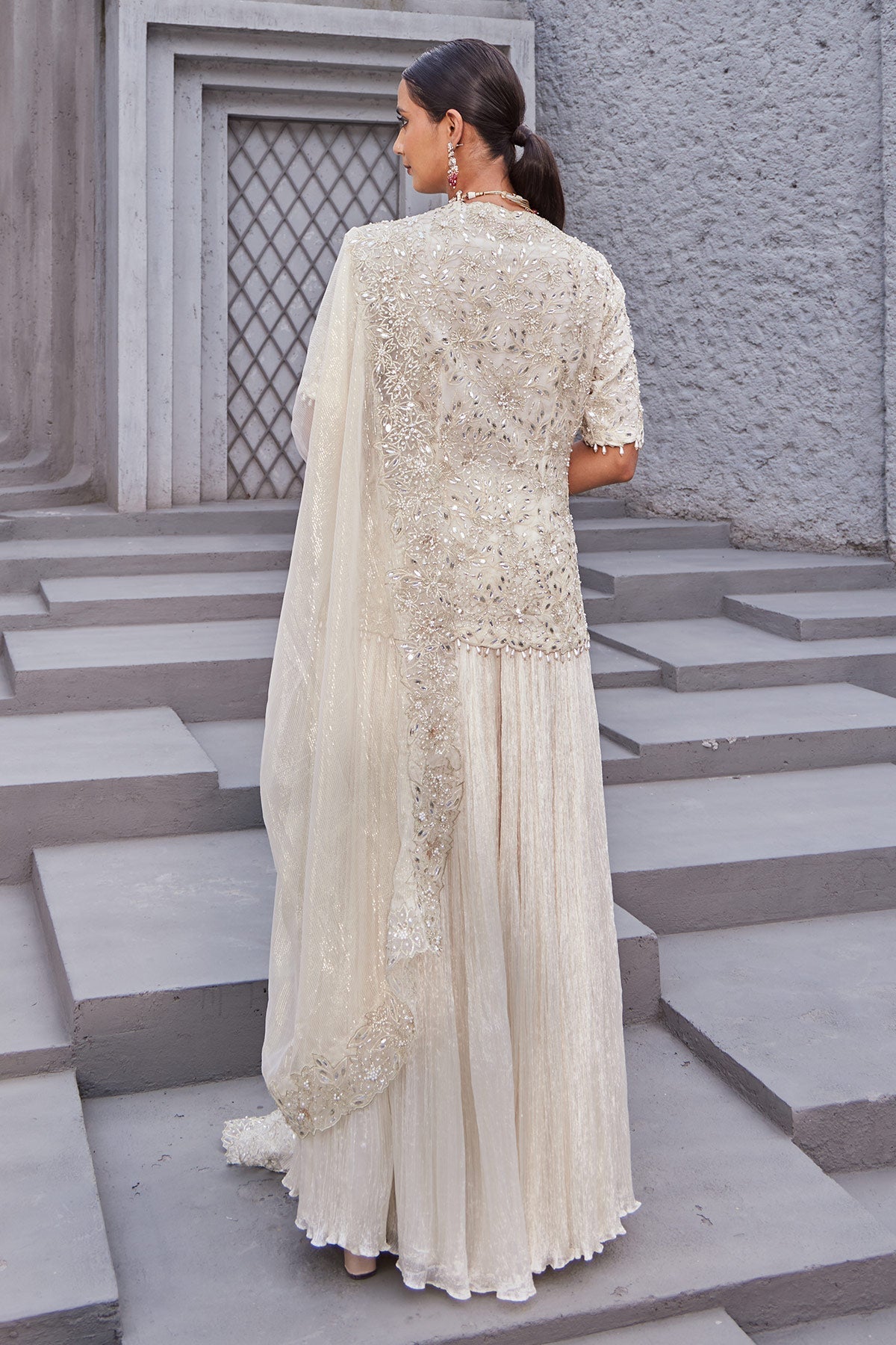 Chamane-E-Bahaar Sharara Set