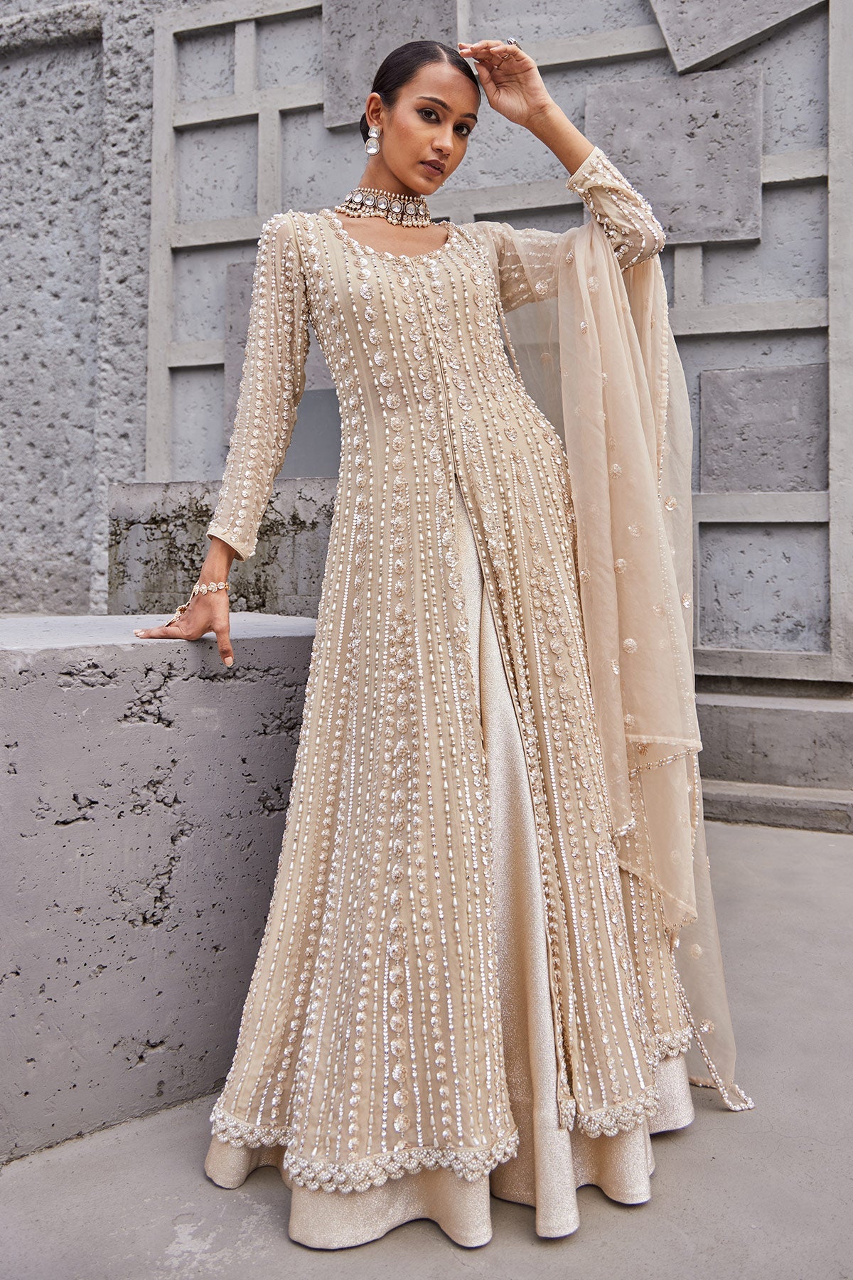 Buy Suvarn Bela Maharani - Designer Lehenga | Nidhika Shekhar