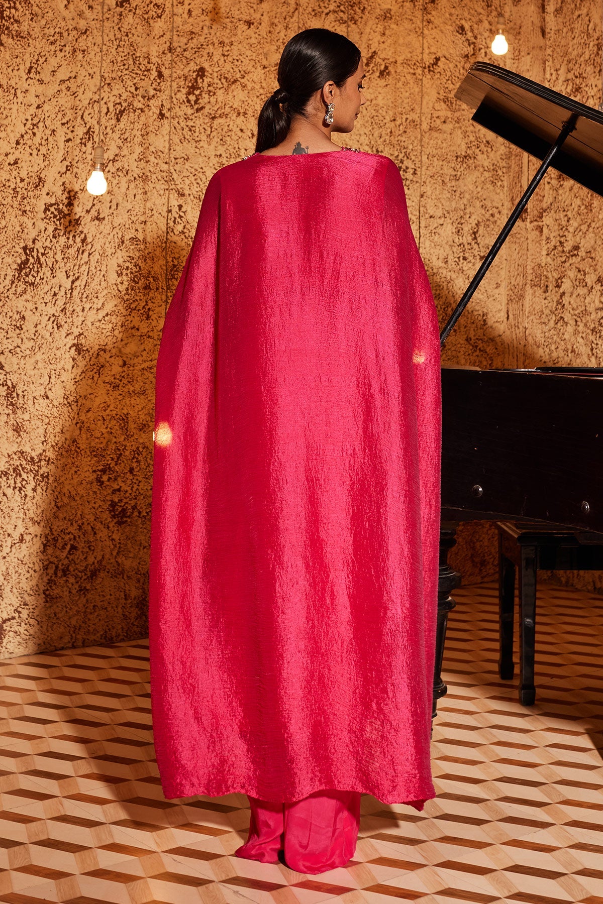 Buy Women's Gulabi Jashan Kaftan Set | Nidhika Shekhar