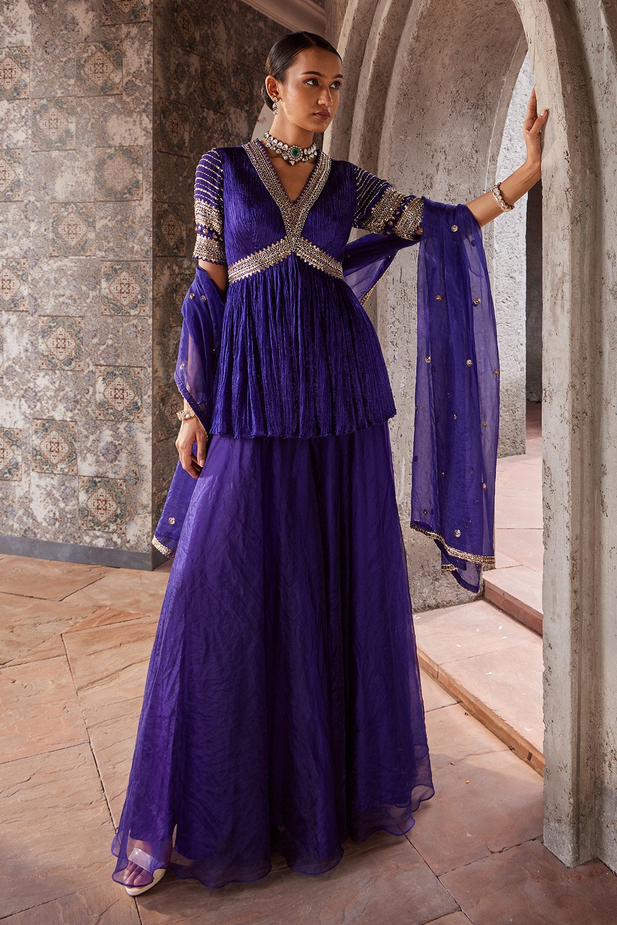 Jashan-E-Utsav Sharara Set