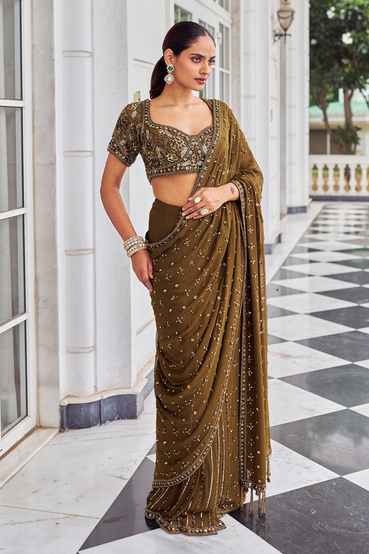 Suheri ullaas saree set