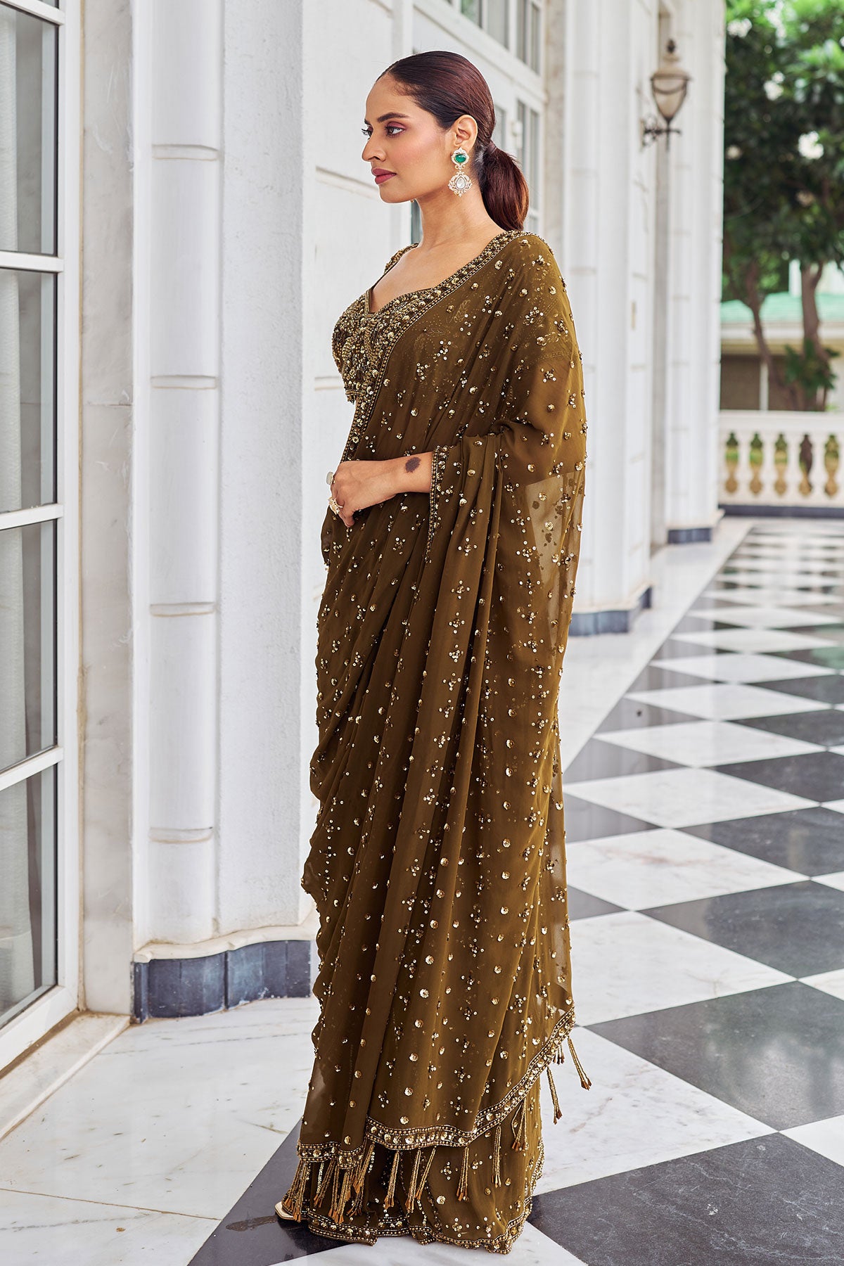 Suheri ullaas saree set