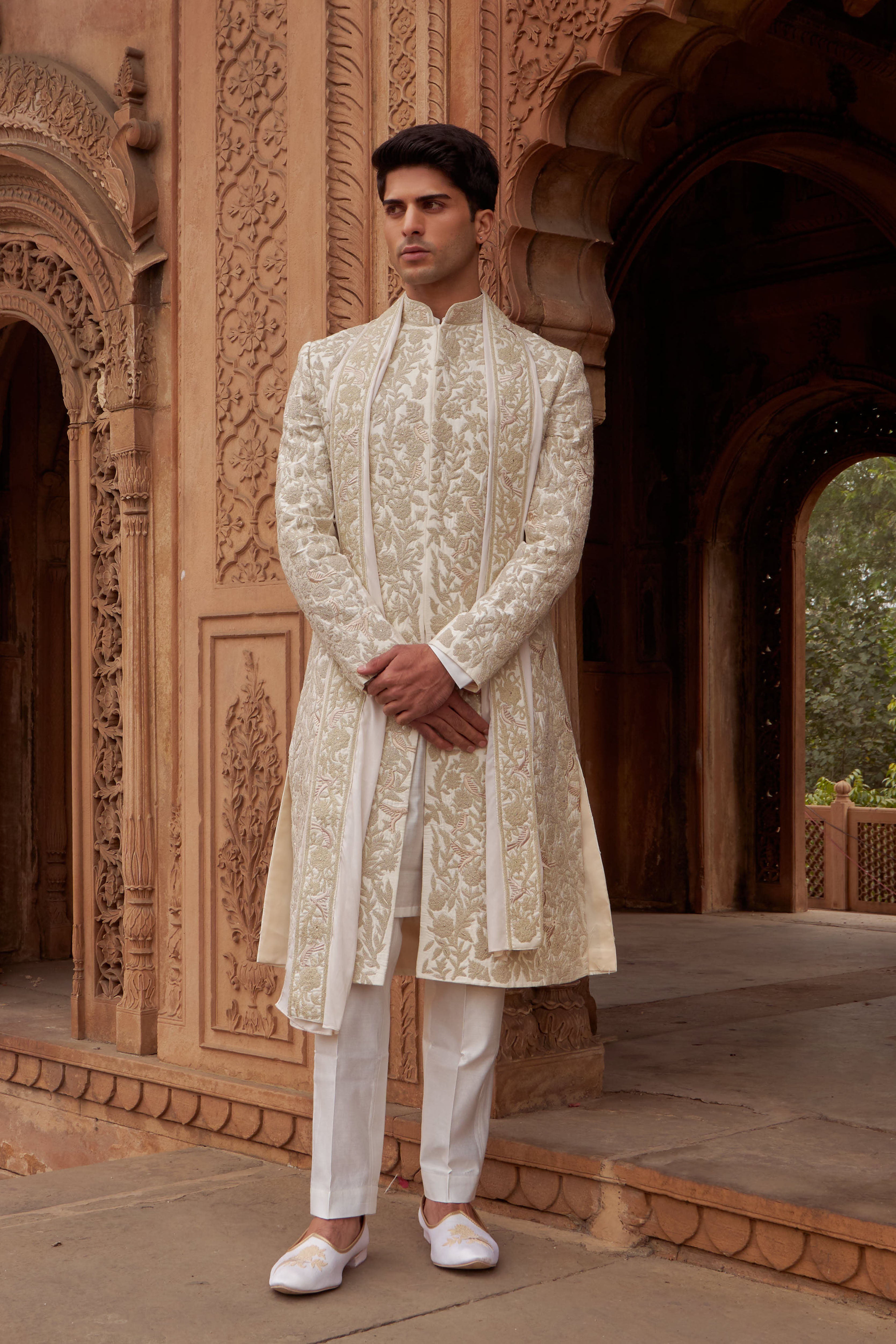 IVORY SHERWANI