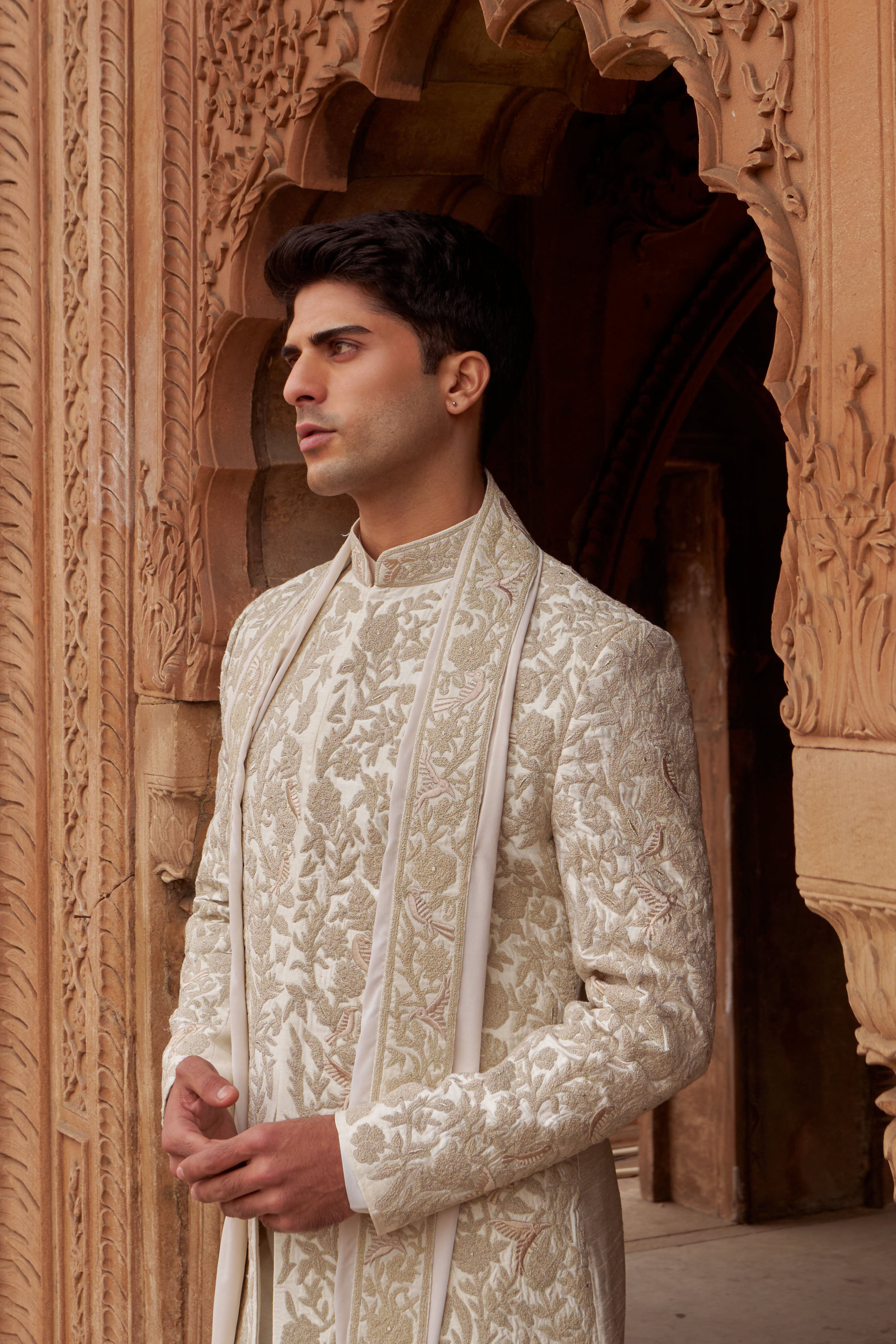 IVORY SHERWANI