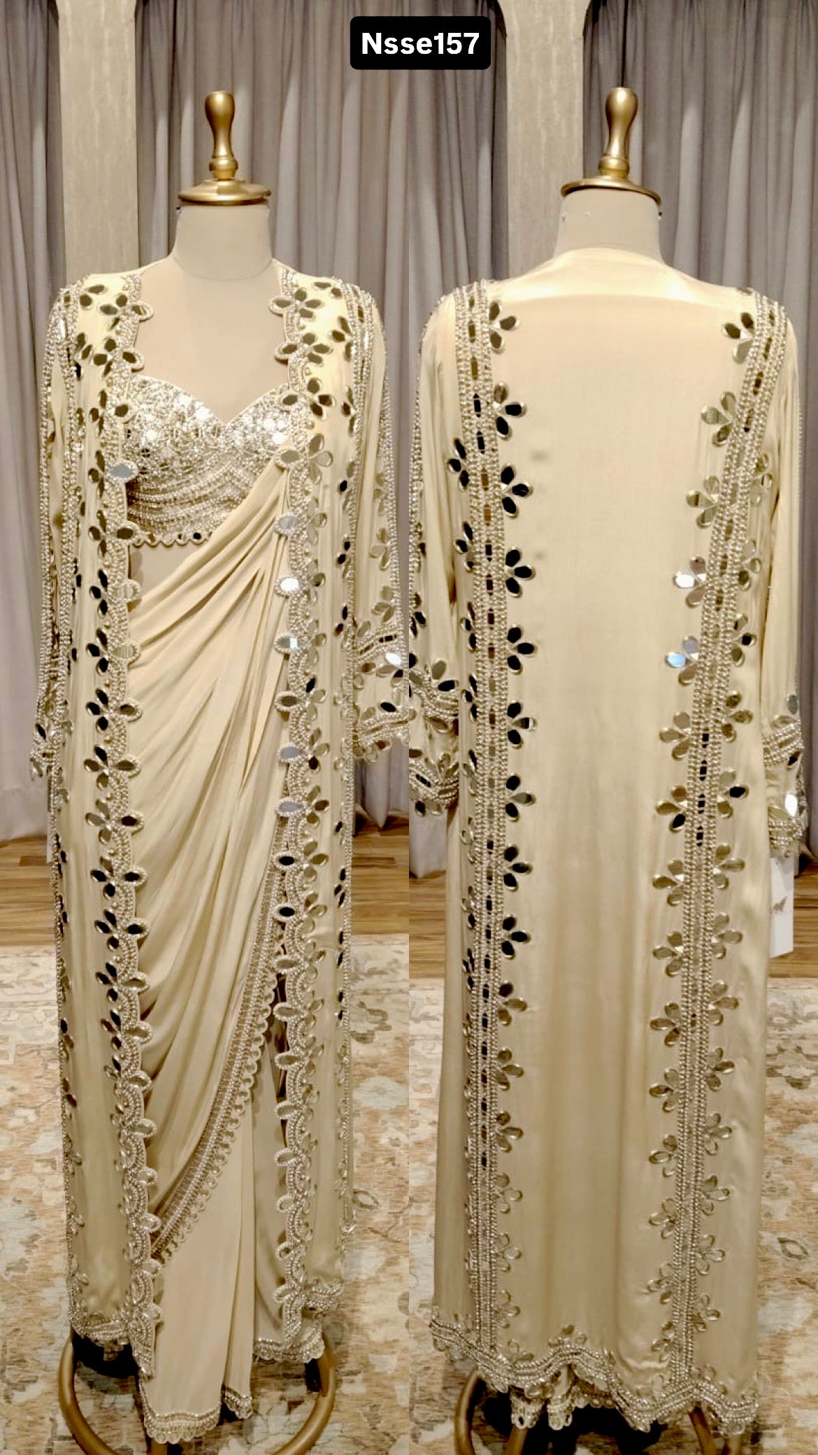 IVORY ANVAYA SAREE SET