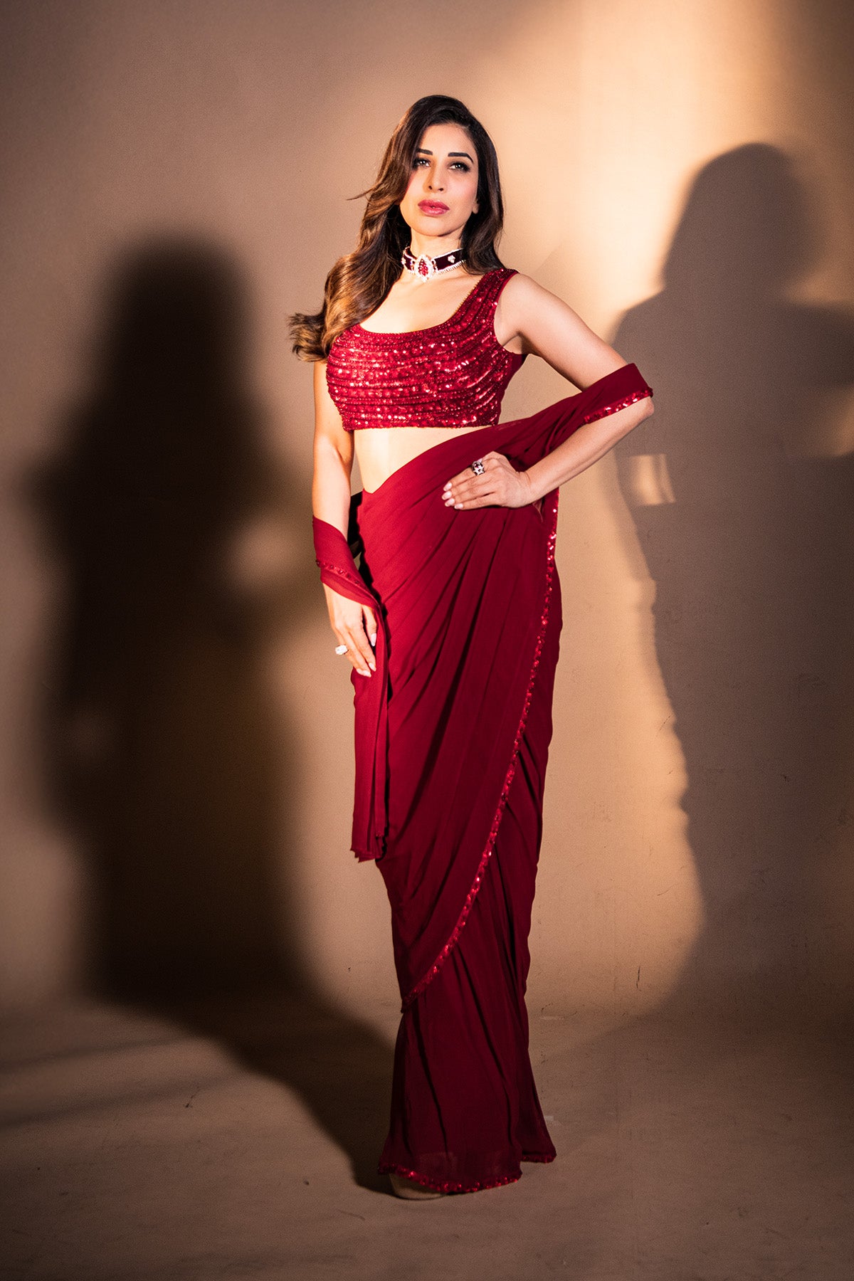 Sofia In Jalsa Saree Set