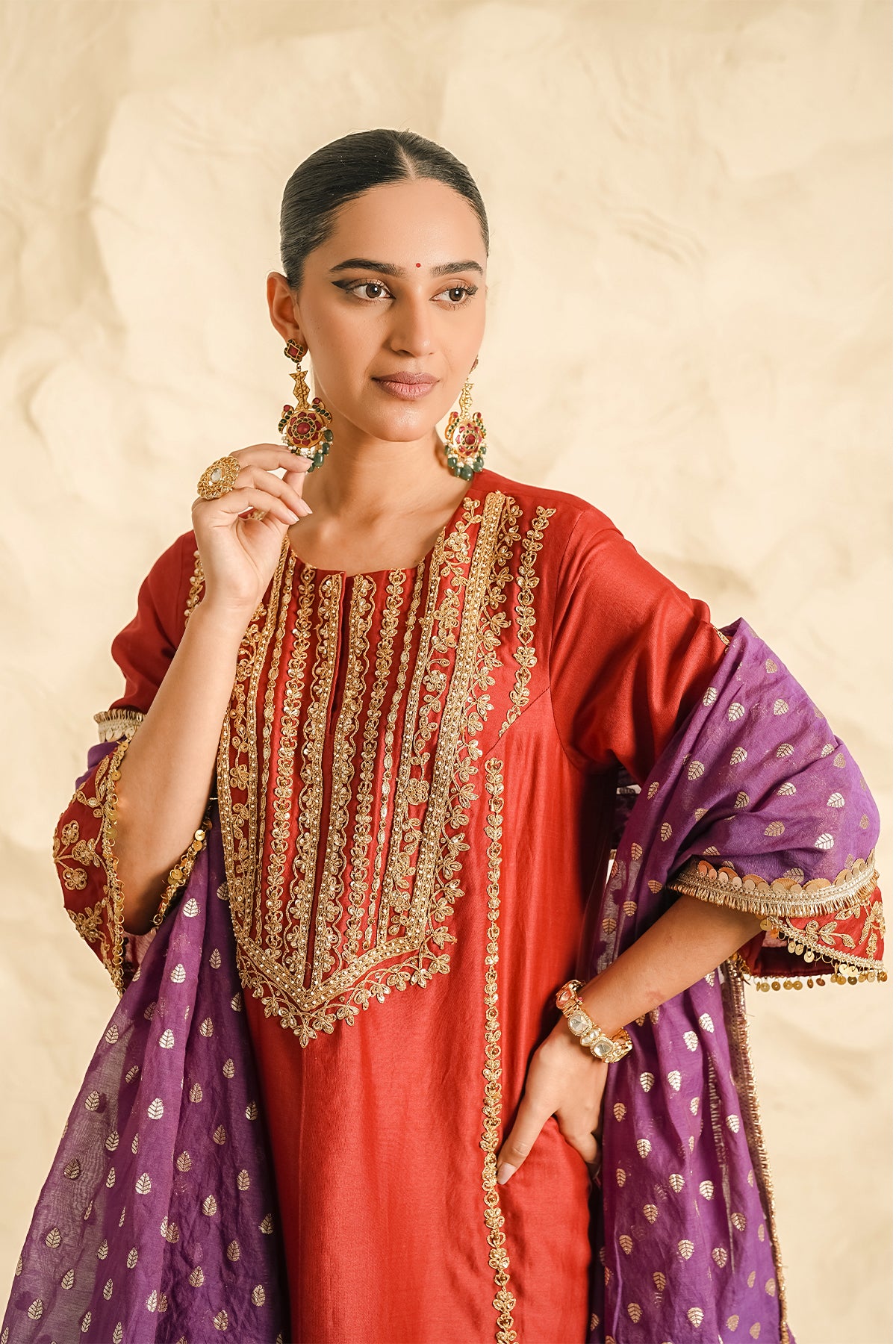 Anar Gul Kurta Set