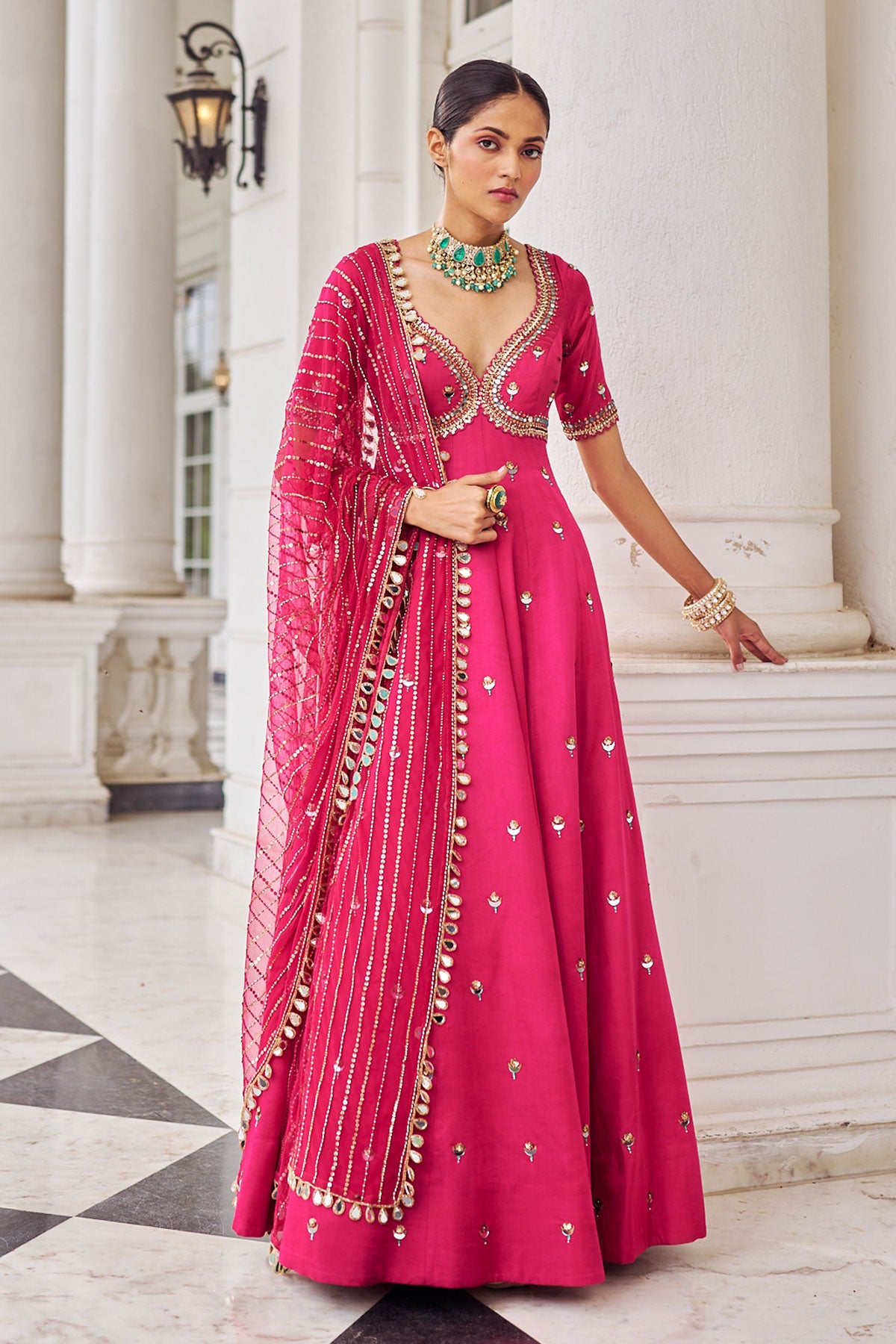 Gulabi E Umang Anarkali