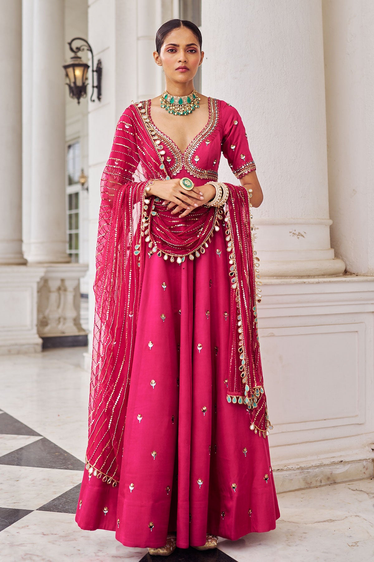 Gulabi E Umang Anarkali