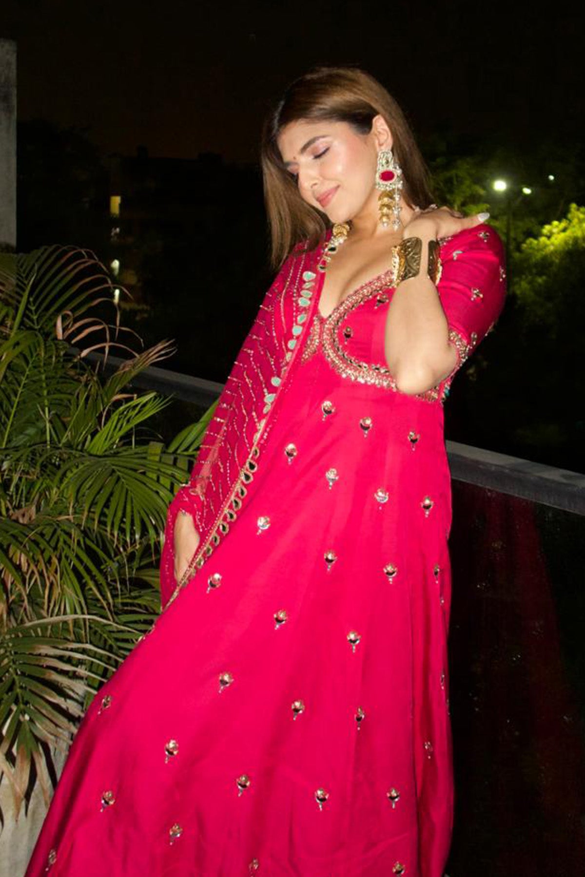 Ashi Khanna In Gulabi E Umang Anarkali
