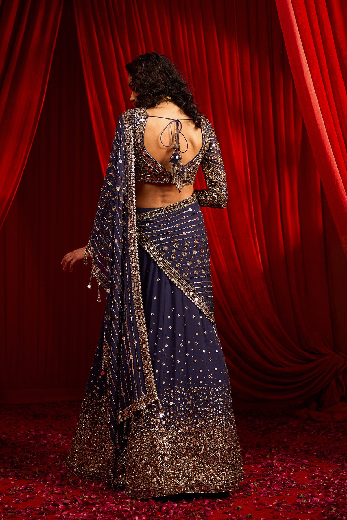 NEEL KAMAL LEHNGA SAREE SET