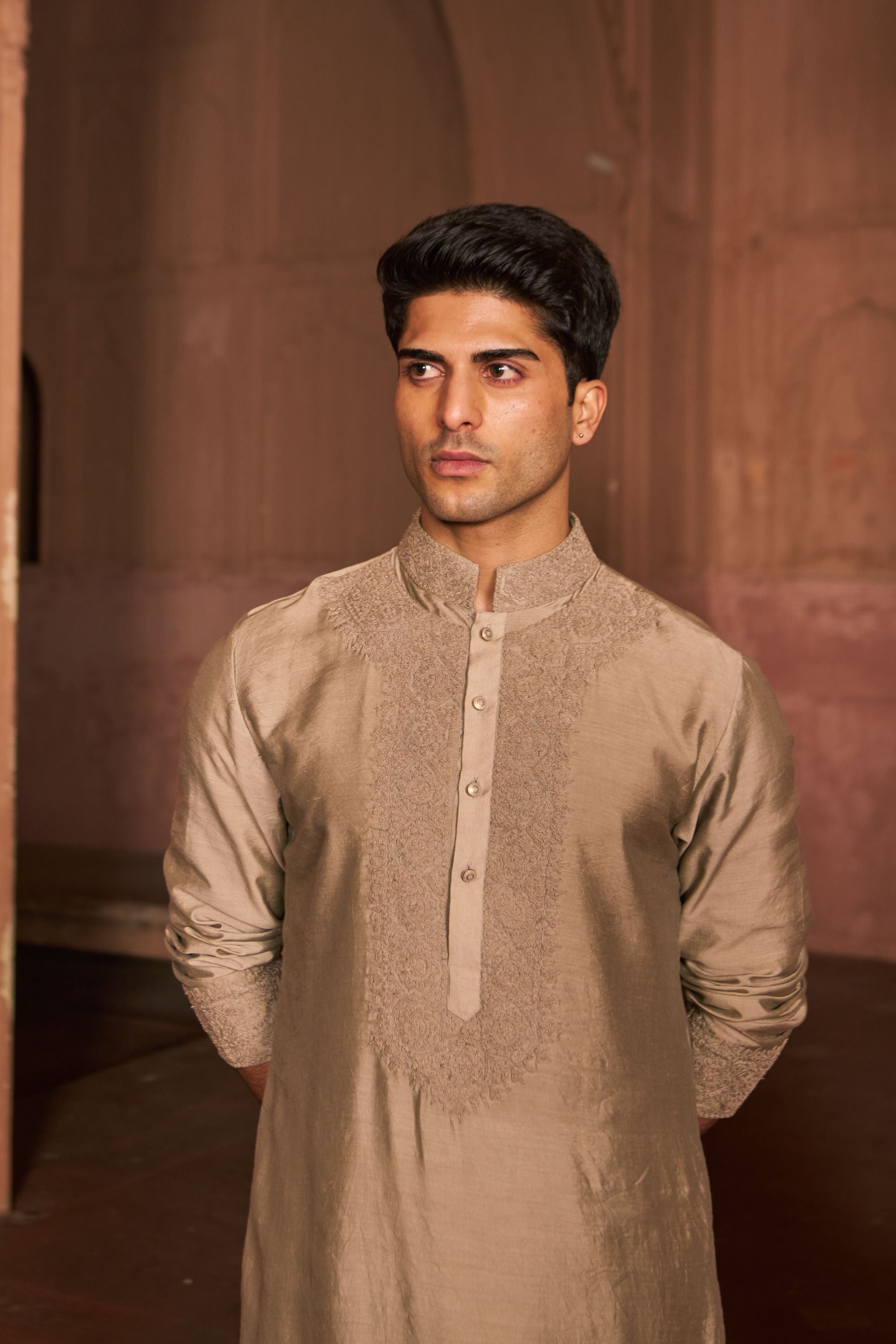 KURTA SET(SAGE GREEN)