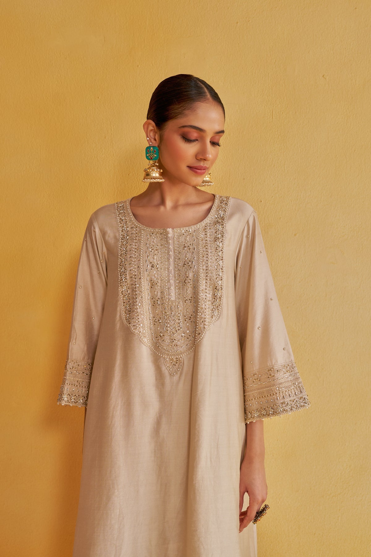 SHUBH BELA KURTA SET