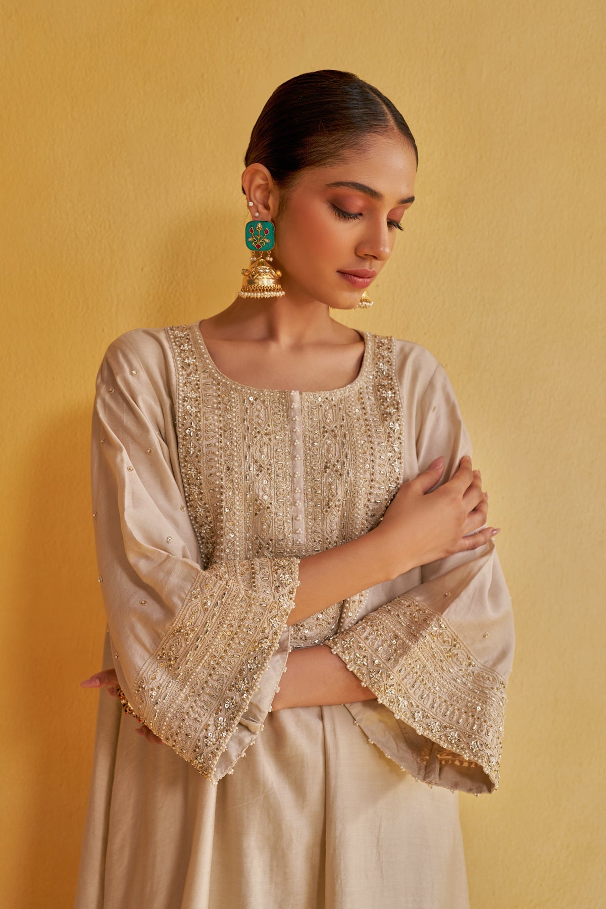 SHUBH BELA KURTA SET