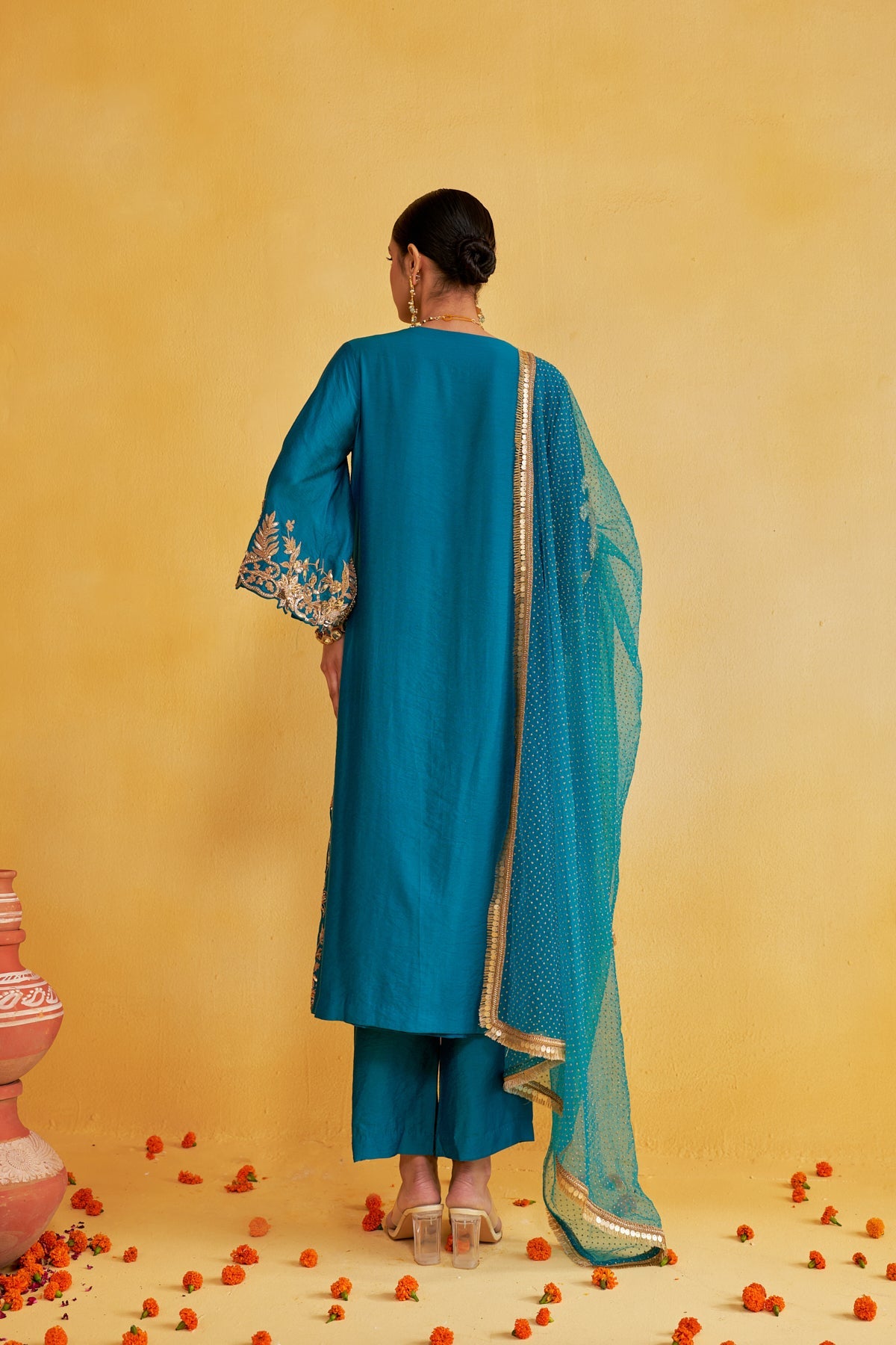 SHUBH FEROZI KURTA SET