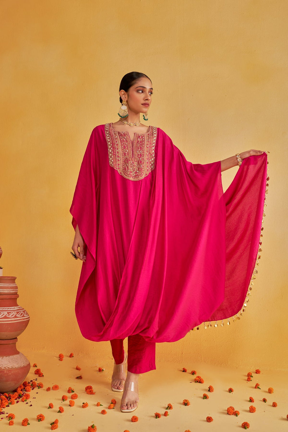 Gulaabi Kurta Set