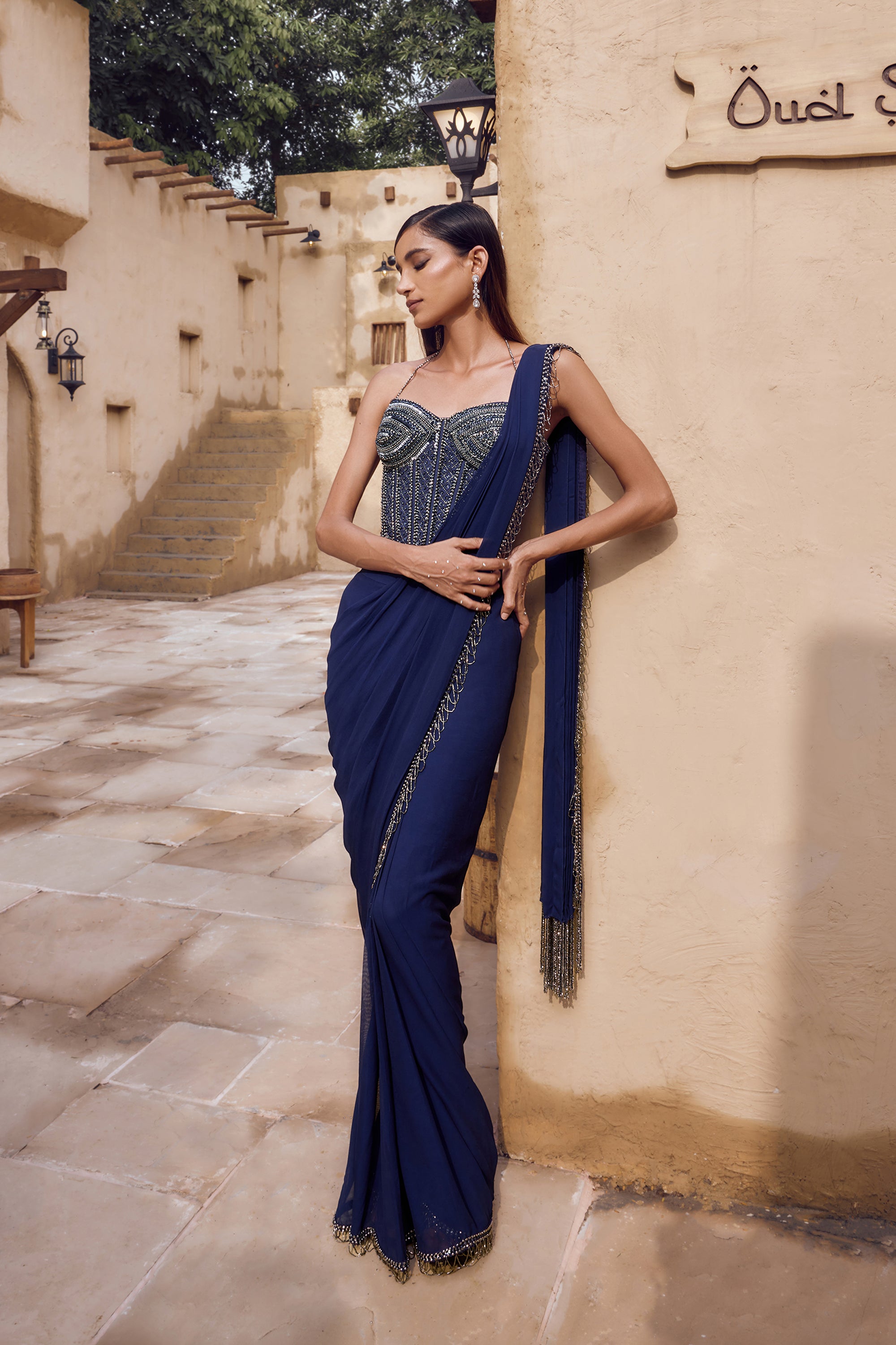 RATNANEEL CORSET SAREE