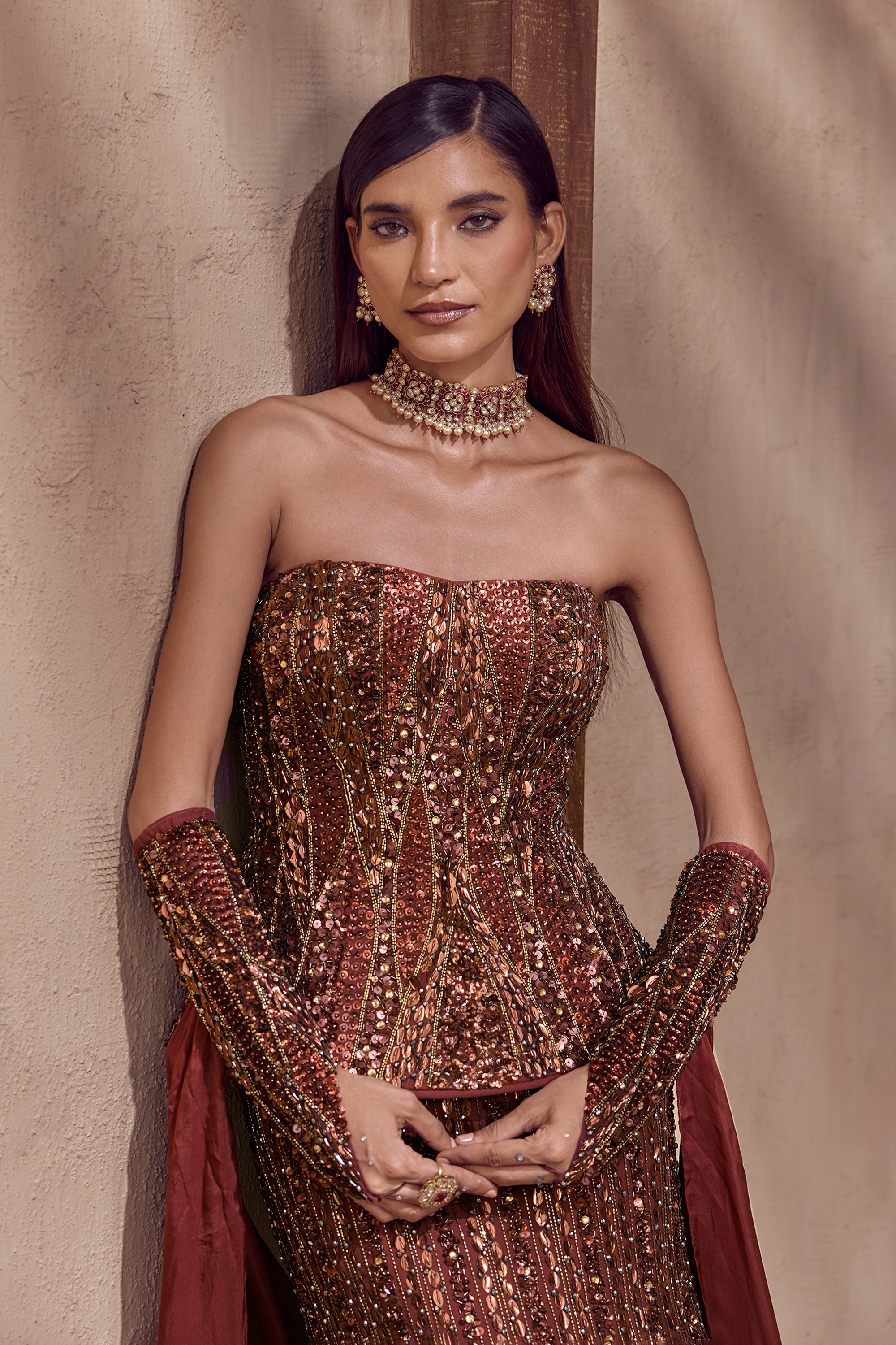 KANSYA NOOR CORSET LEHENGA