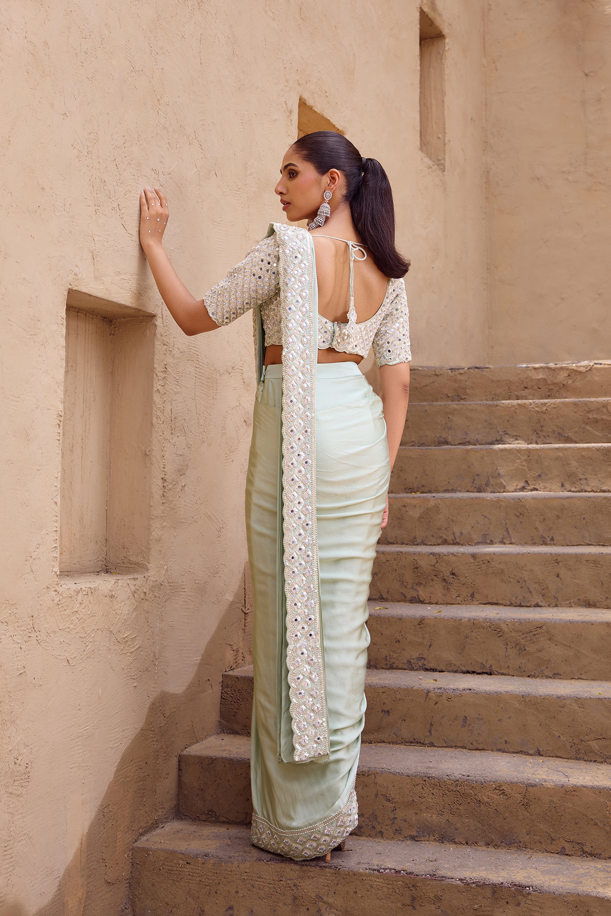 CHANDRIKA DRAPE SAREE