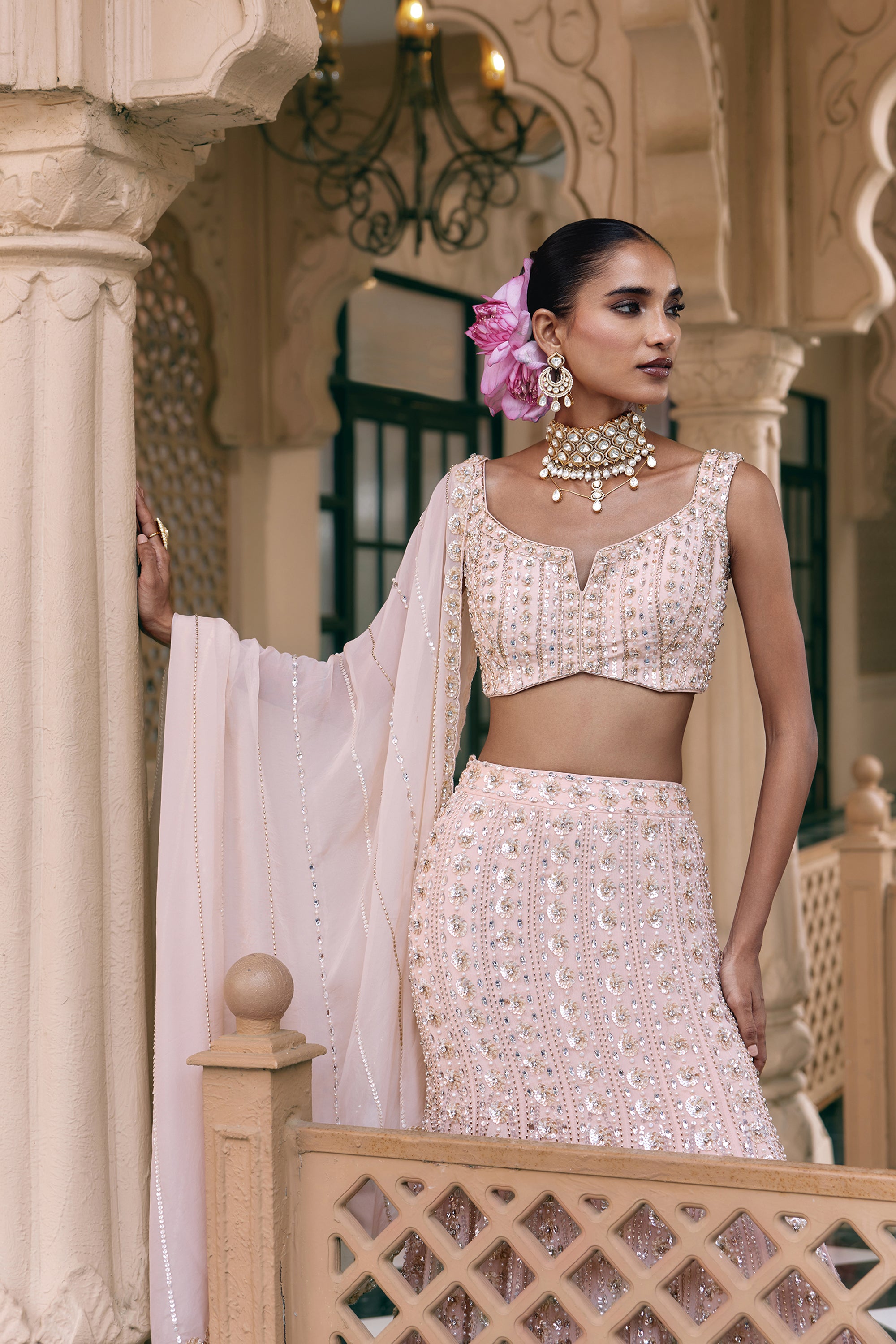 GUL KAMALUTSAV LEHENGA SET