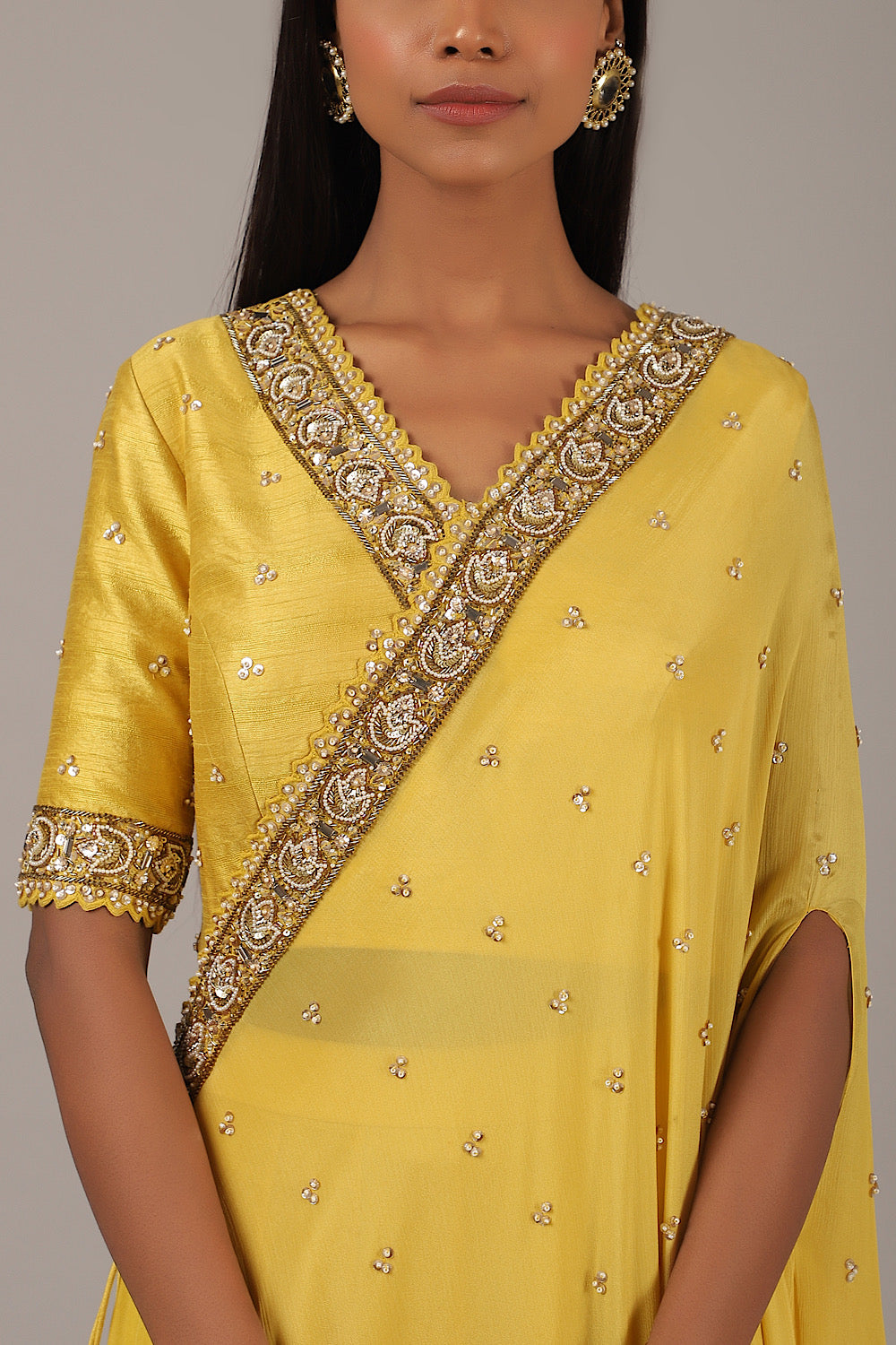 Women's Designer Wrap Dupatta Lehenga Set | Nidhika Shekhar