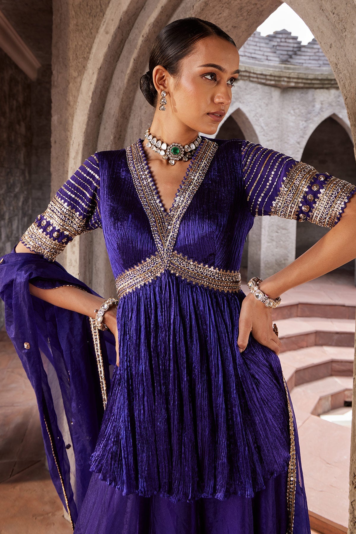 Jashan-E-Utsav Sharara Set