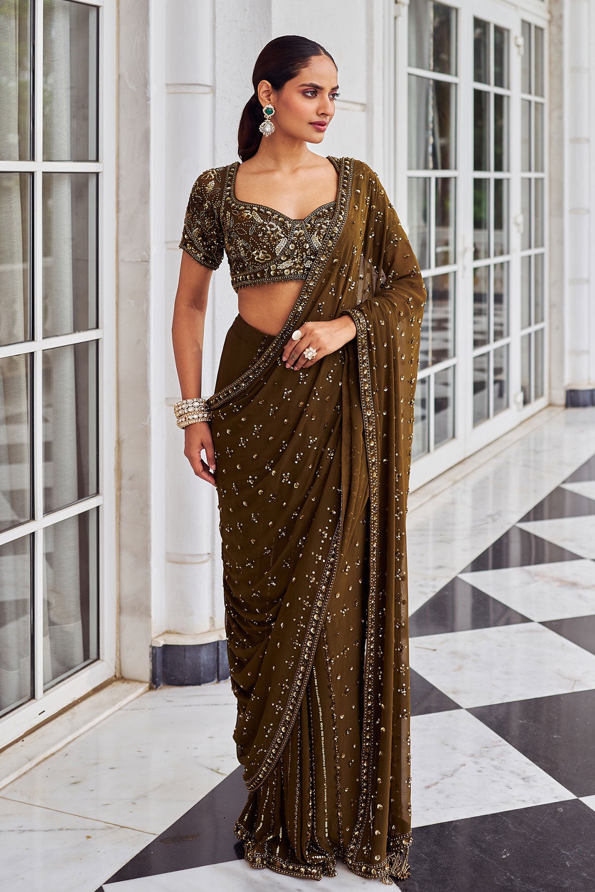 Suheri ullaas saree set