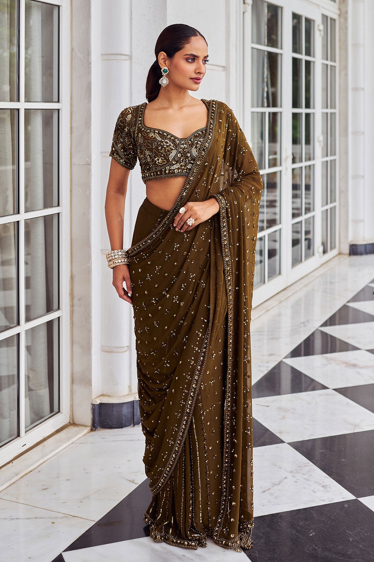 Suheri ullaas saree set