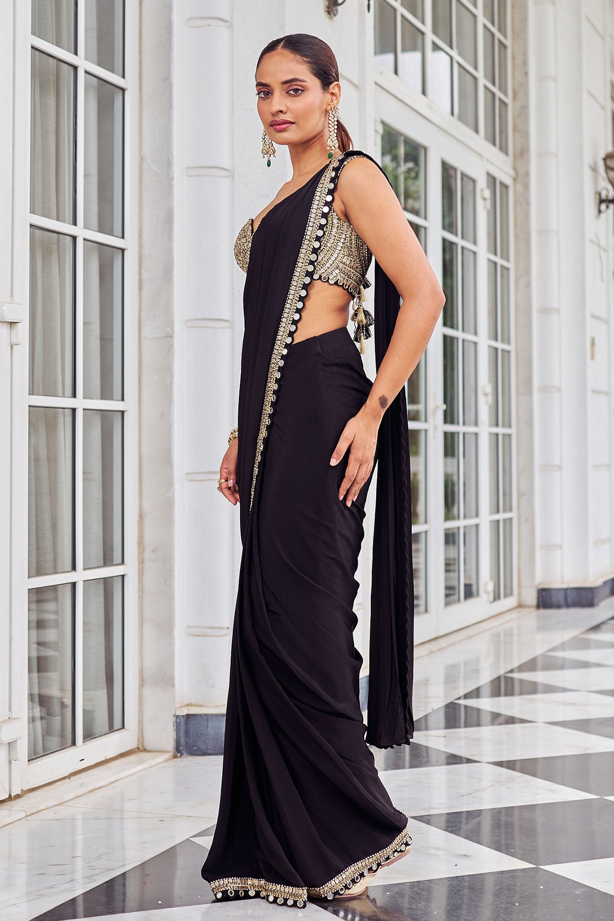 Ullasat saree set