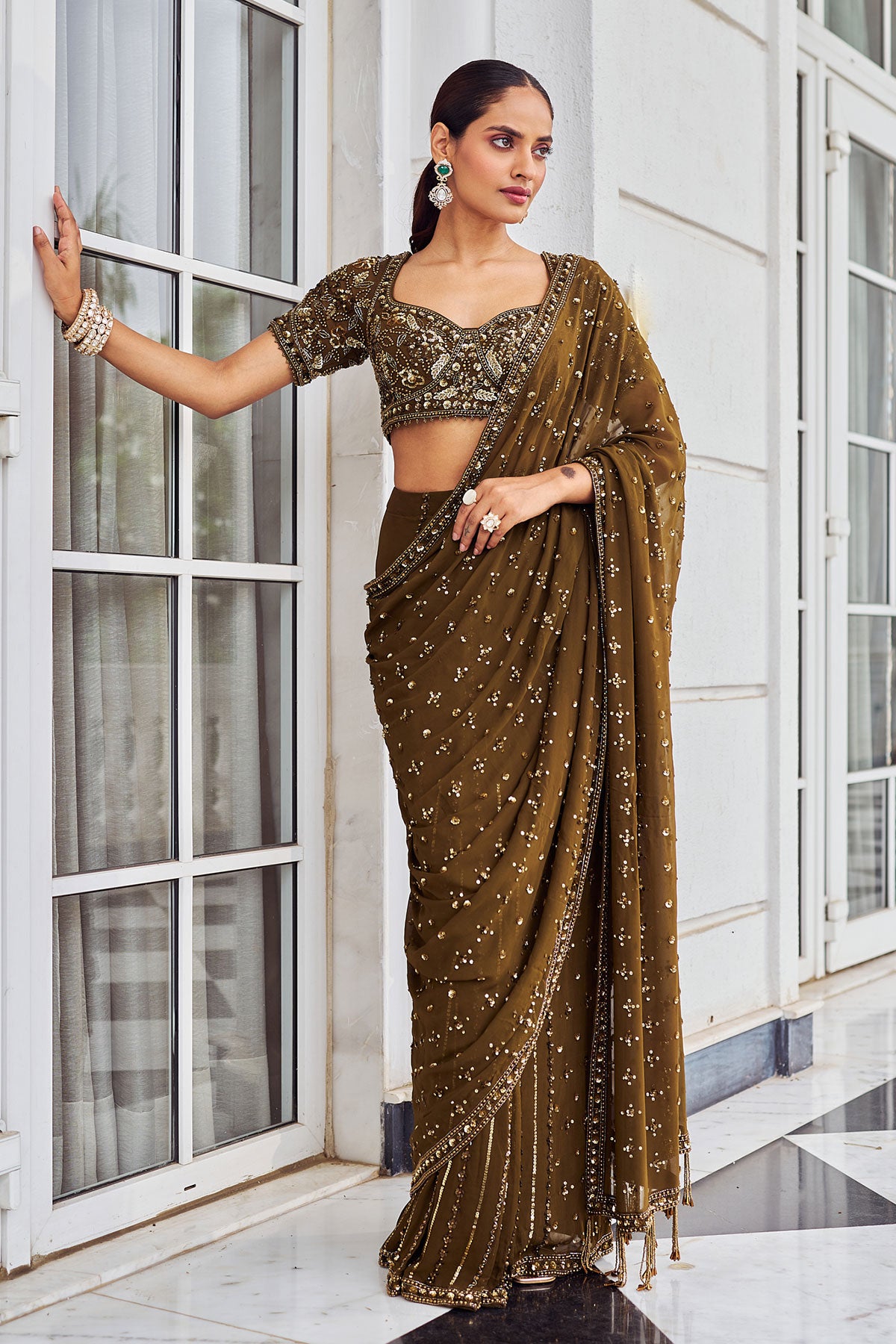 Suheri ullaas saree set