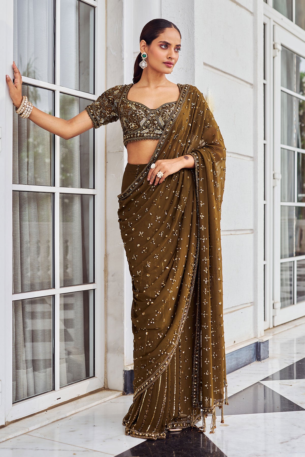 Suheri ullaas saree set